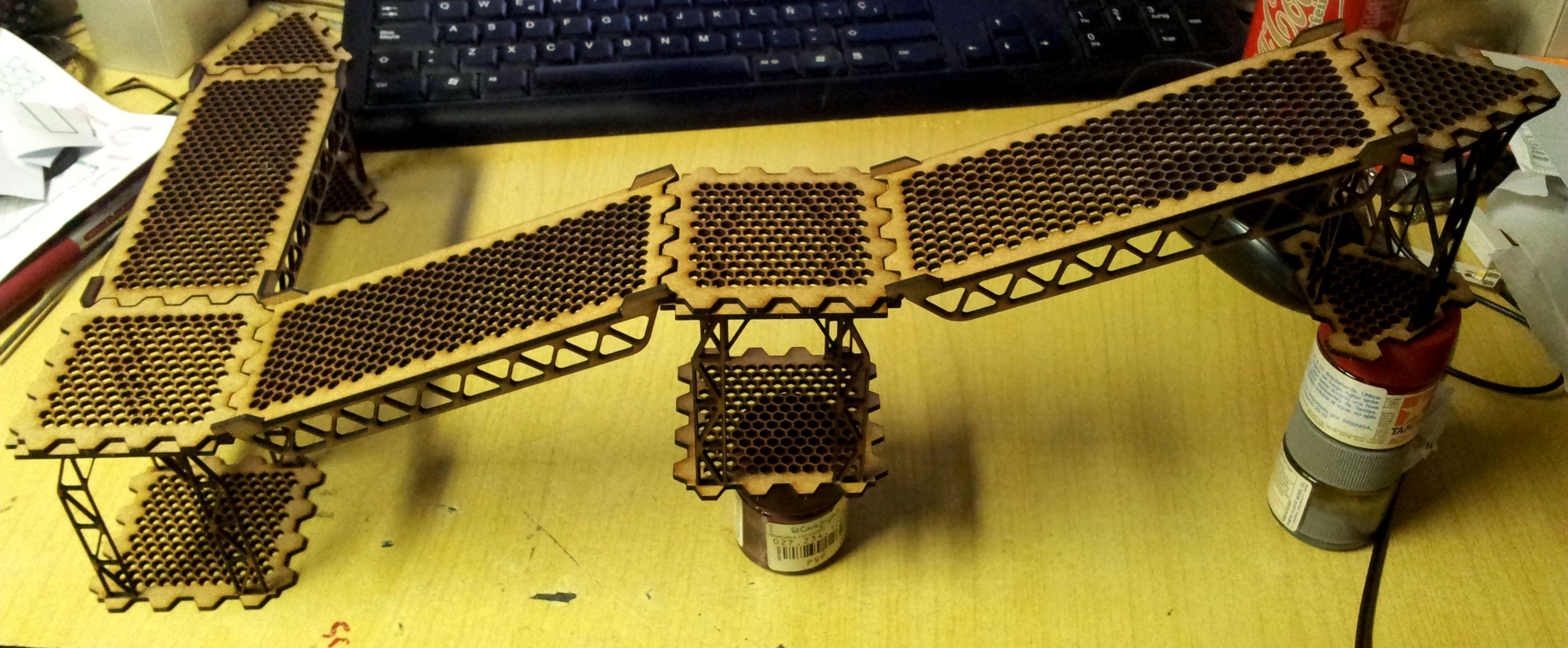 Laser, Lasercut, Mdf, Terrain, W40k, Walkway