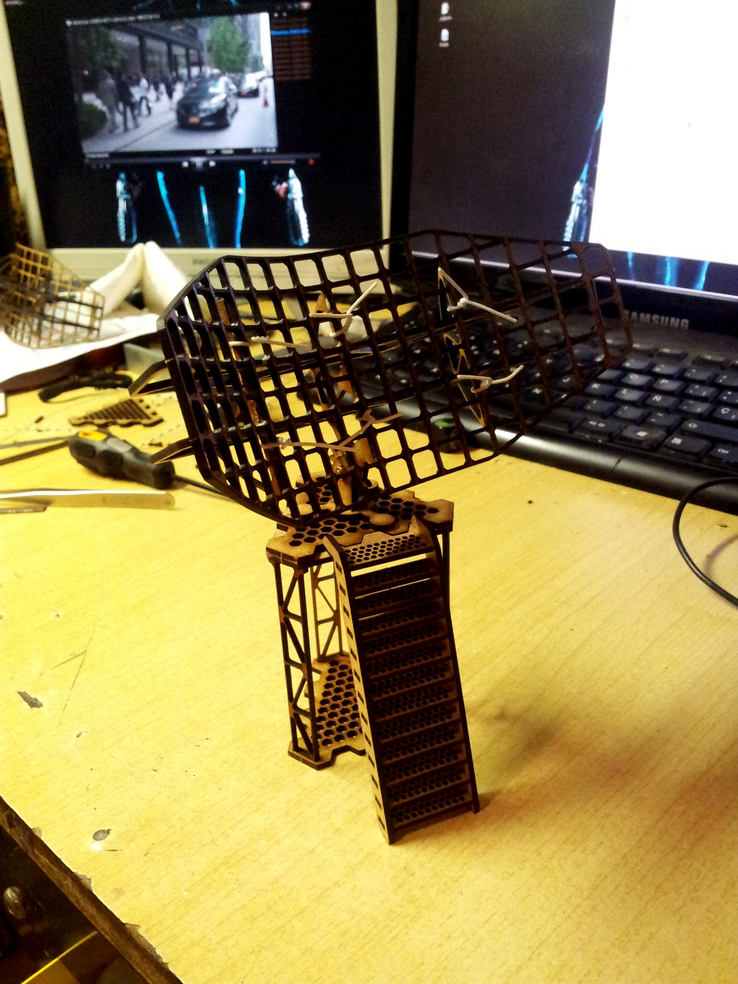 Laser, Lasercut, Terrain, W40k