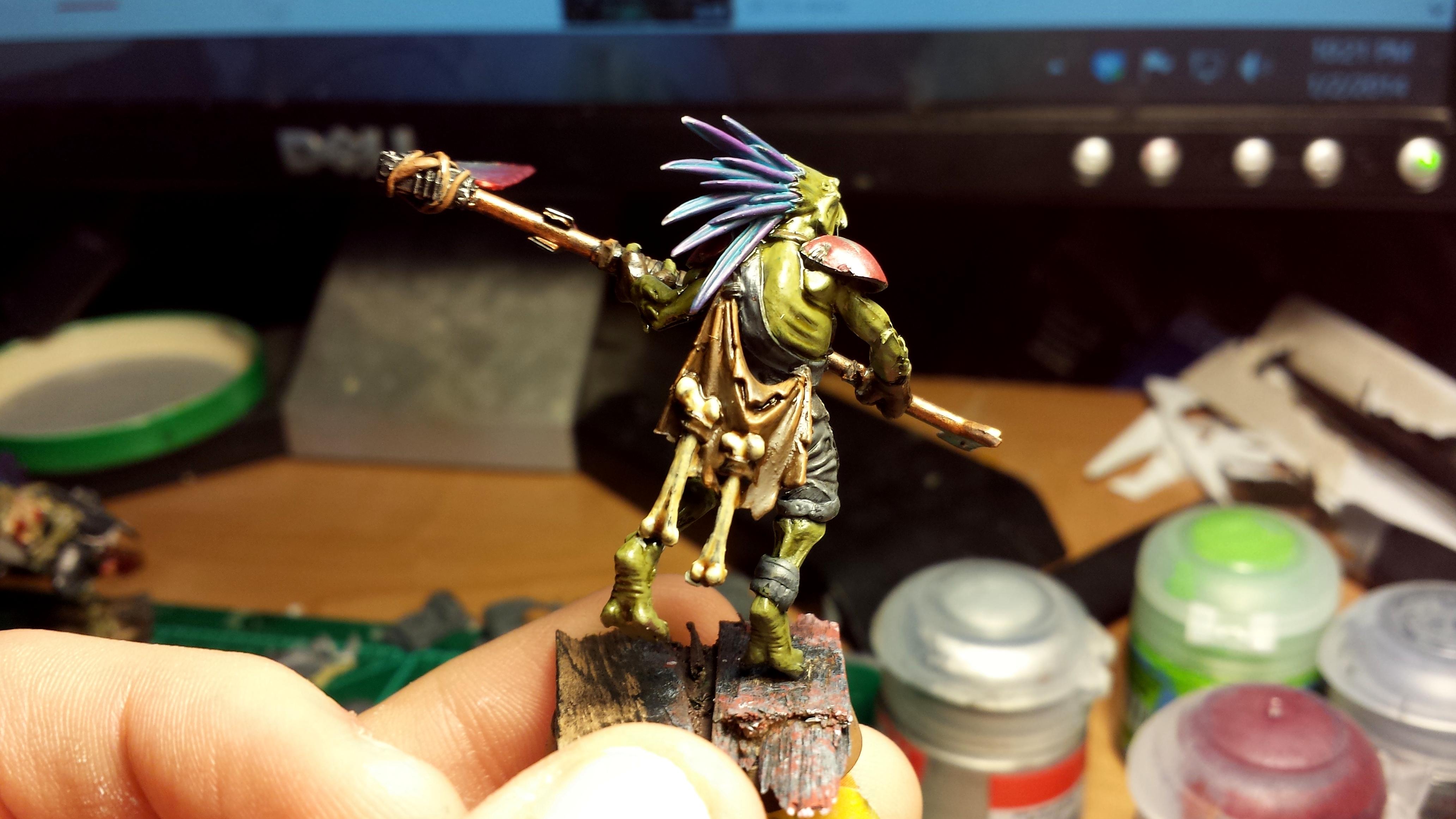 Feral Kroot w/ 'uge choppa back