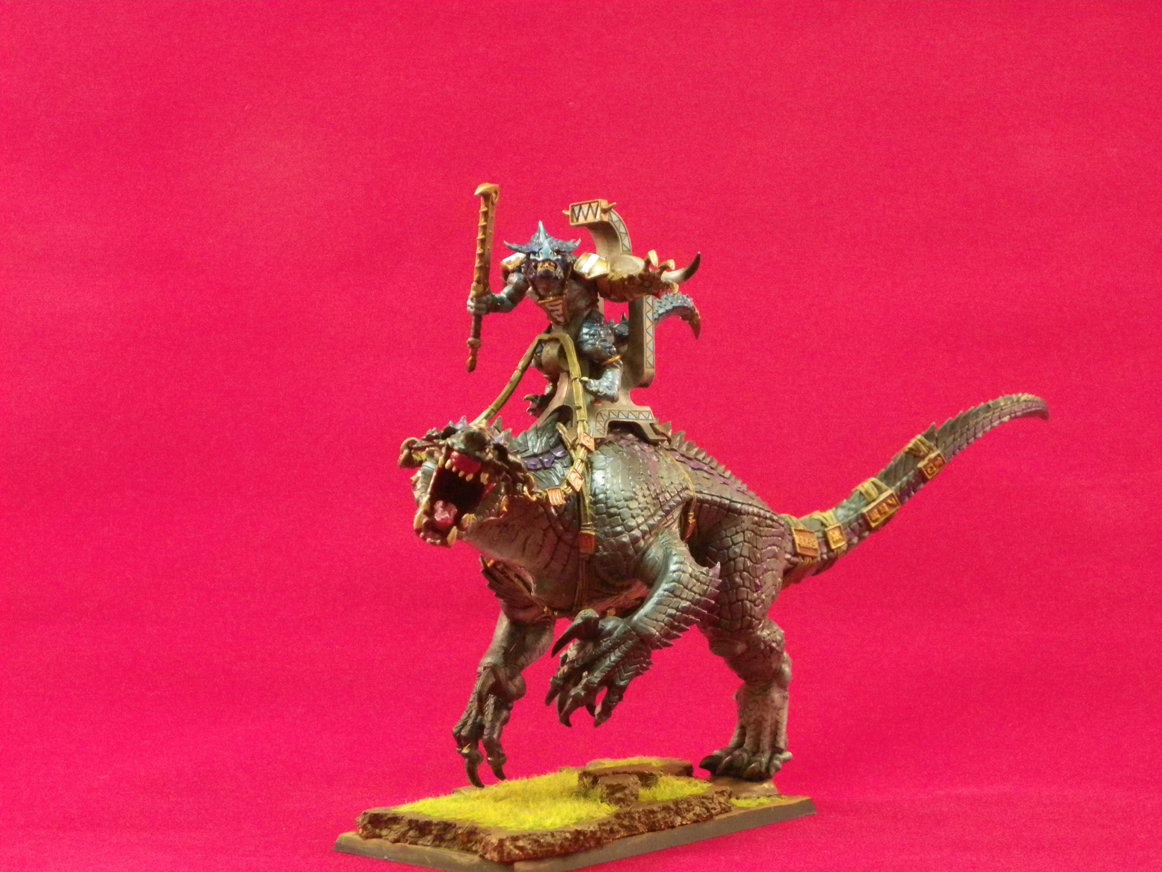 Lizard, Lizardmen, Old Blood, Saurus Warrior, Scar Veteran