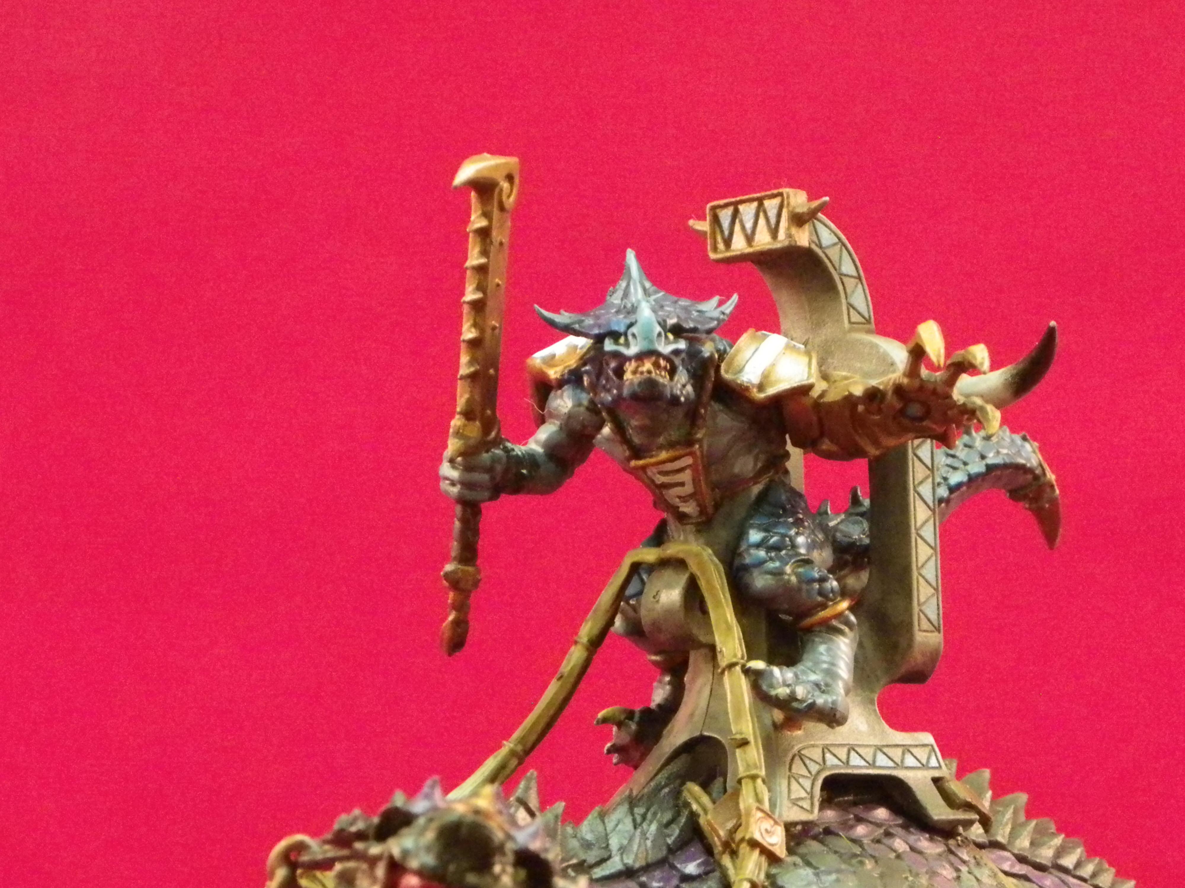 Lizard, Lizardmen, Old Blood, Saurus Warrior, Scar Veteran