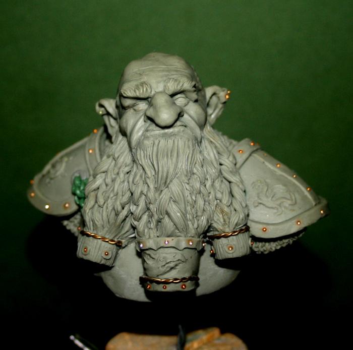 Bust, Custom Sculpt, Dwarves