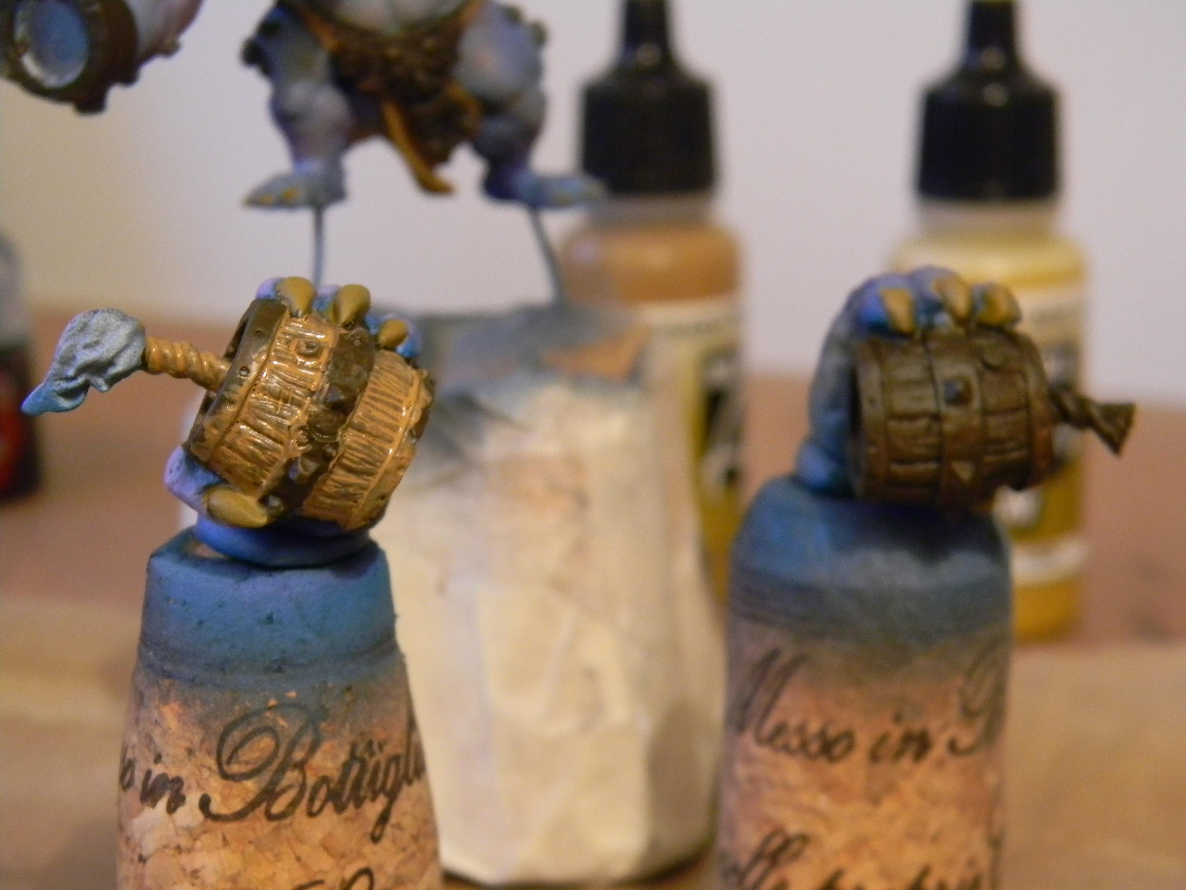 Here is how I did the barrel bombs..