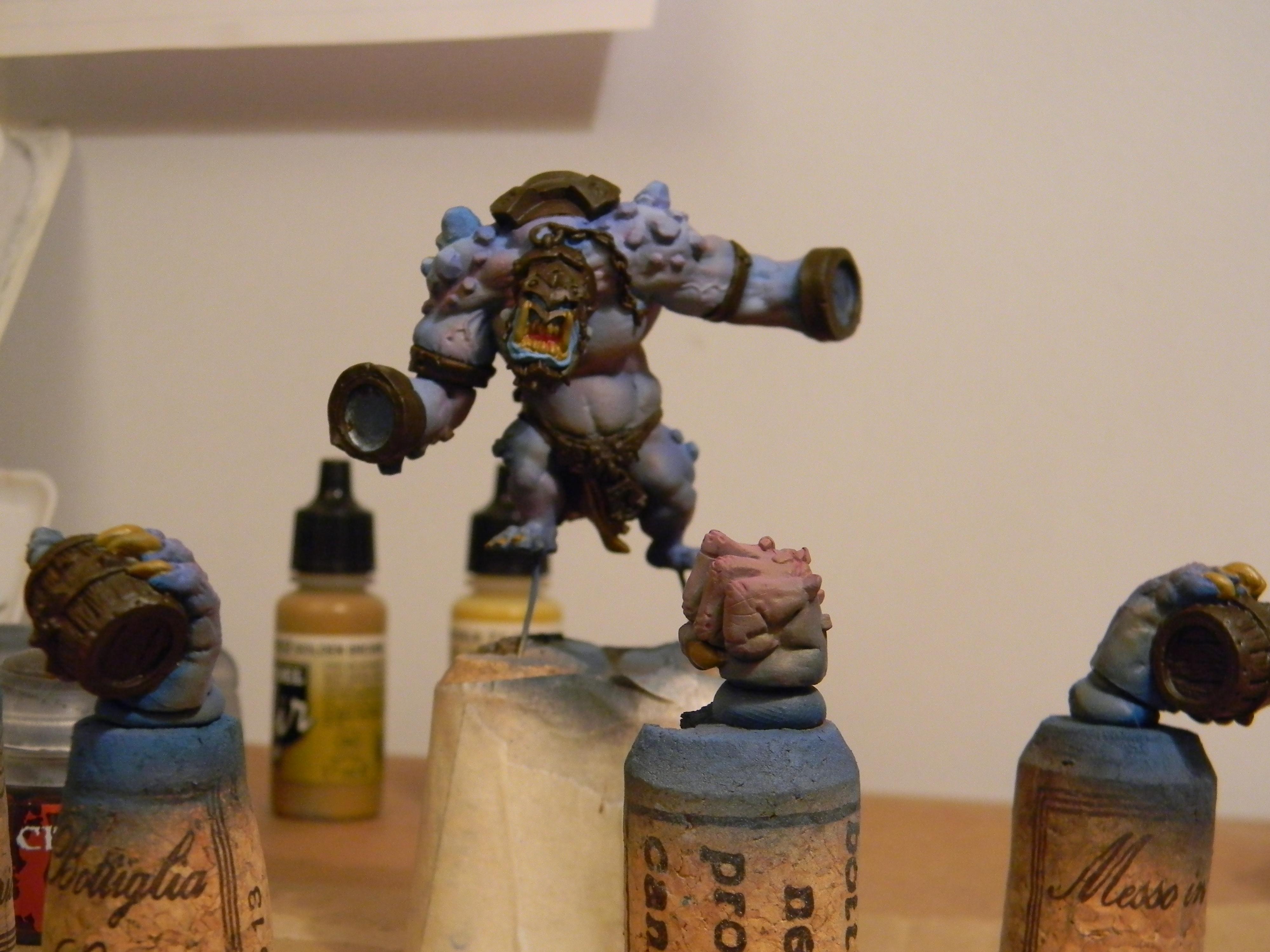Started basecoating..