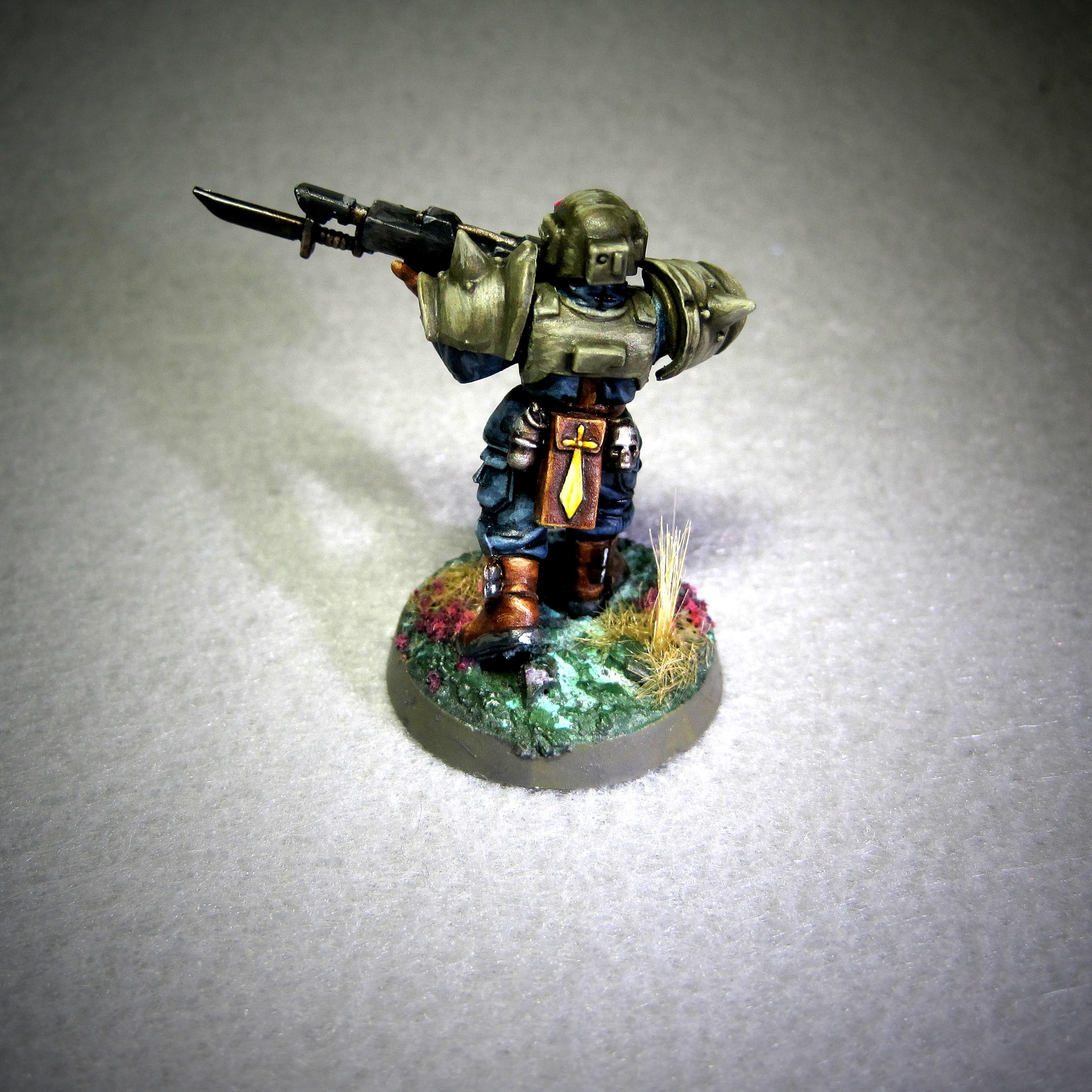 Imperial Guard, Inducted, Inquisitor, Red Shirt, Veteran, Warhammer 40,000