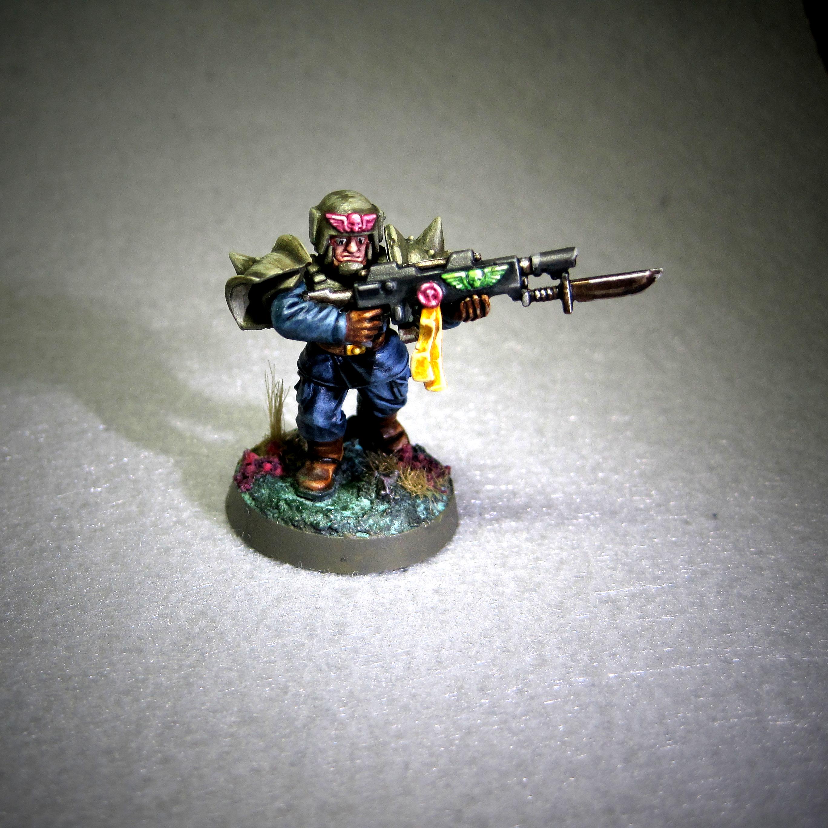 Imperial Guard, Inducted, Inquisitor, Red Shirt, Veteran, Warhammer 40,000