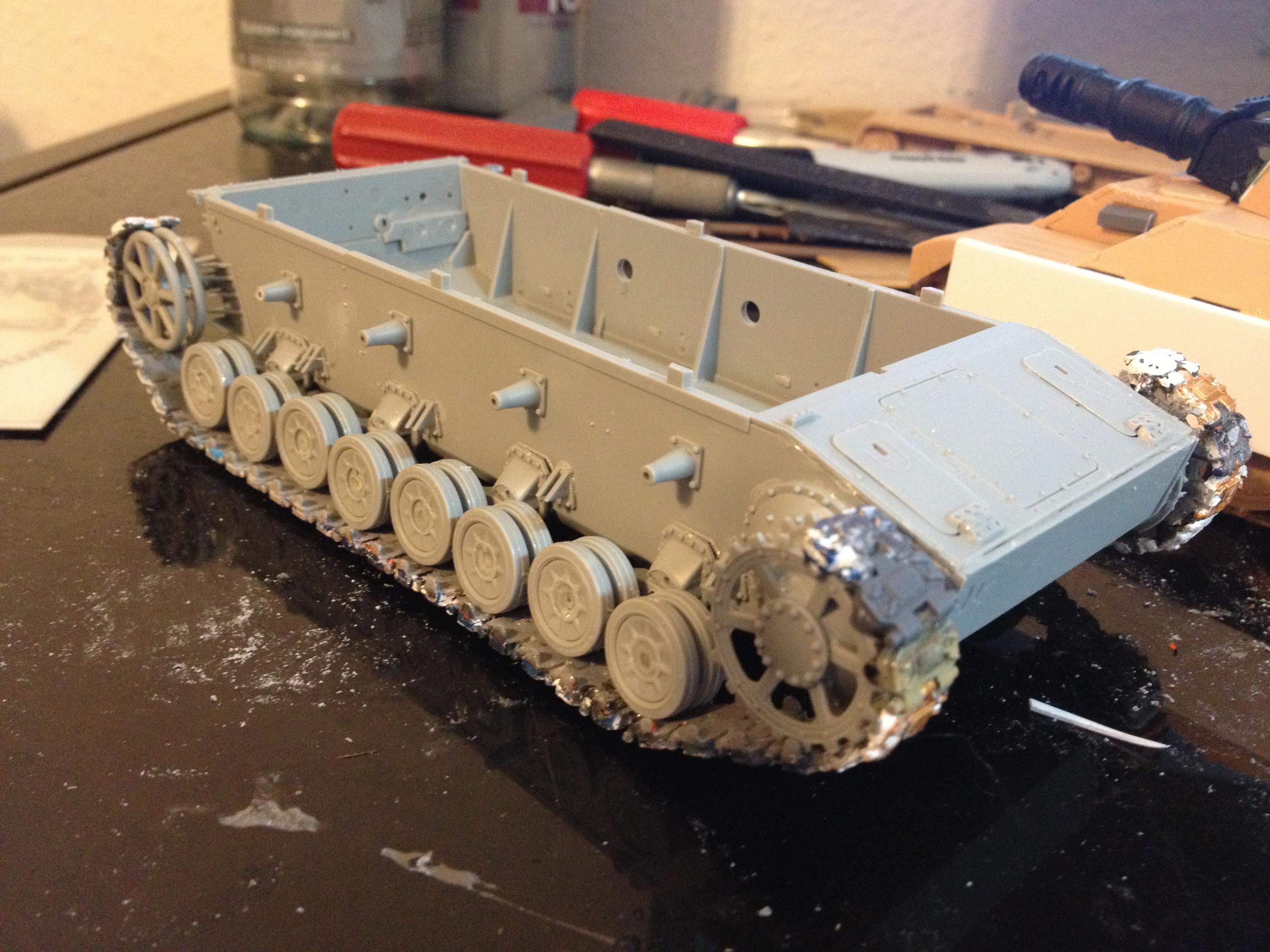 Pz4 hull. Malcador WIP