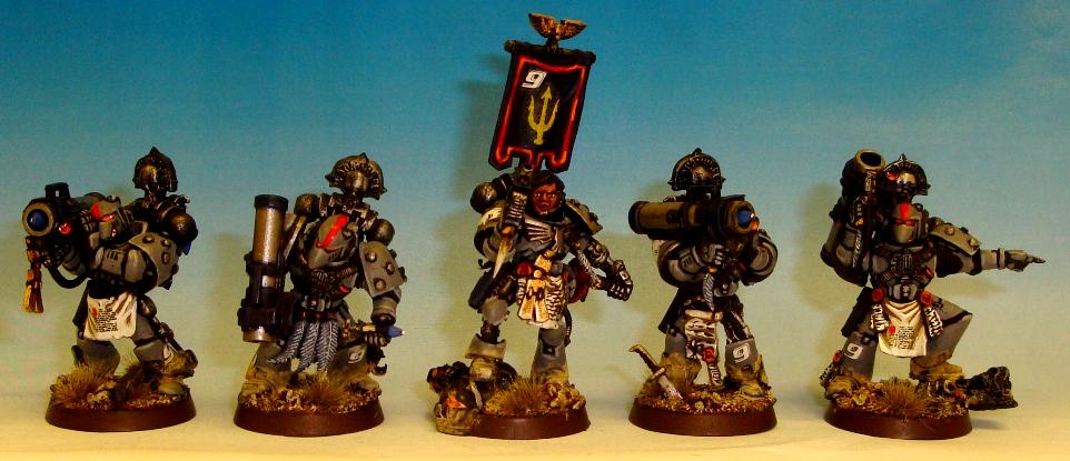 Carcharodons, Devastator, Heavy Weapon, Space Marines, Space Sharks