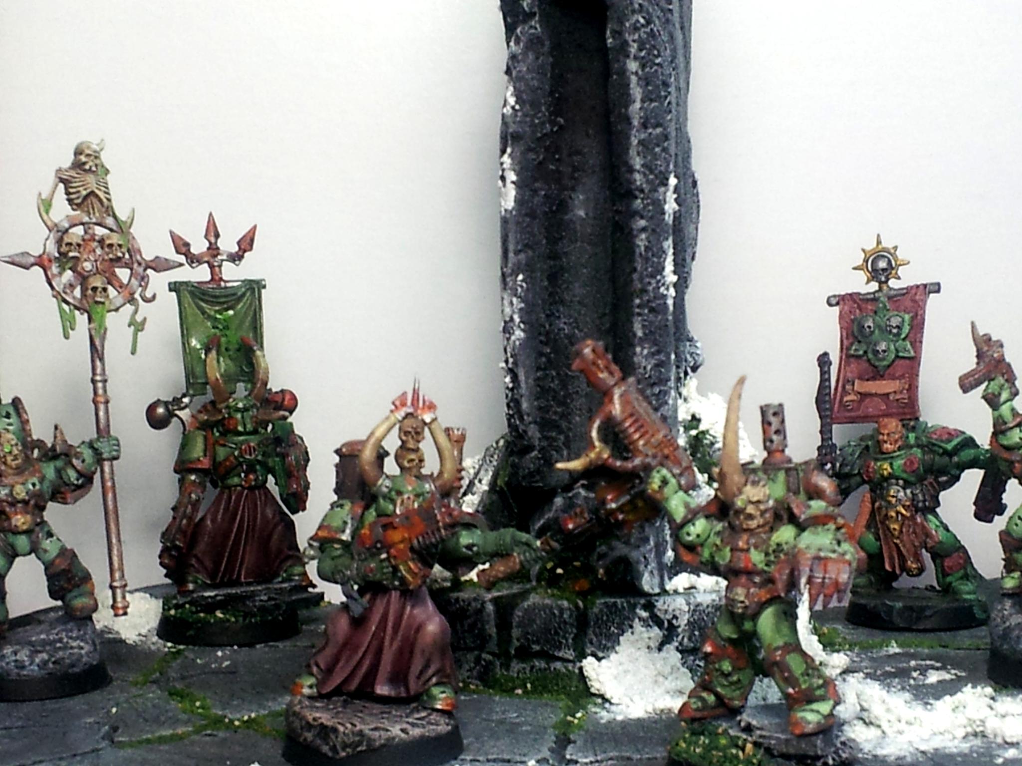 Chaos, Chaos Space Marines, Nurgle, Warhammer 40,000