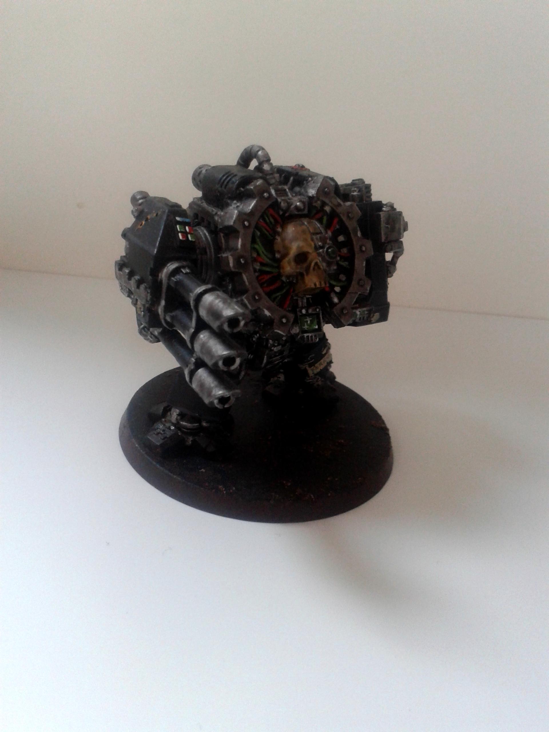 Adeptus Mechanicus, Conversion, Dreadnought, Iron Hands, Robot, Space Marines