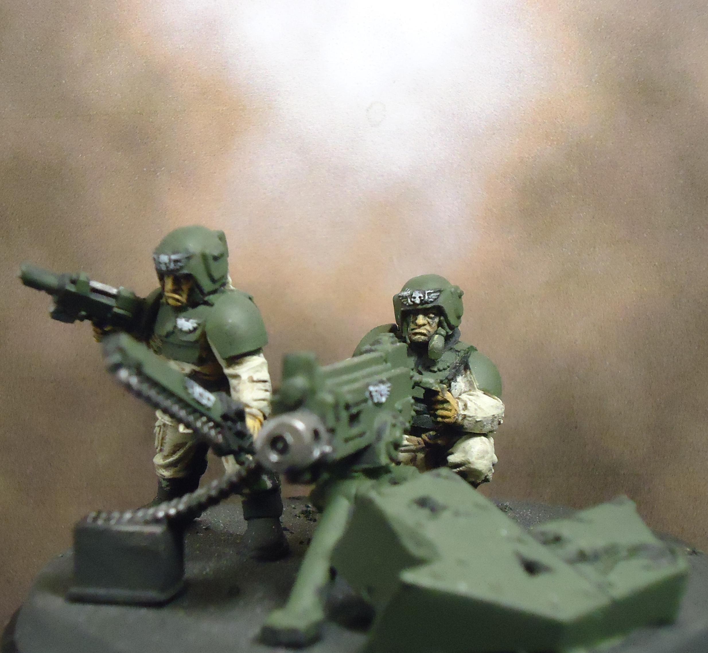 Heavy Bolter, Heavy Weapon Team, Imperial Guard