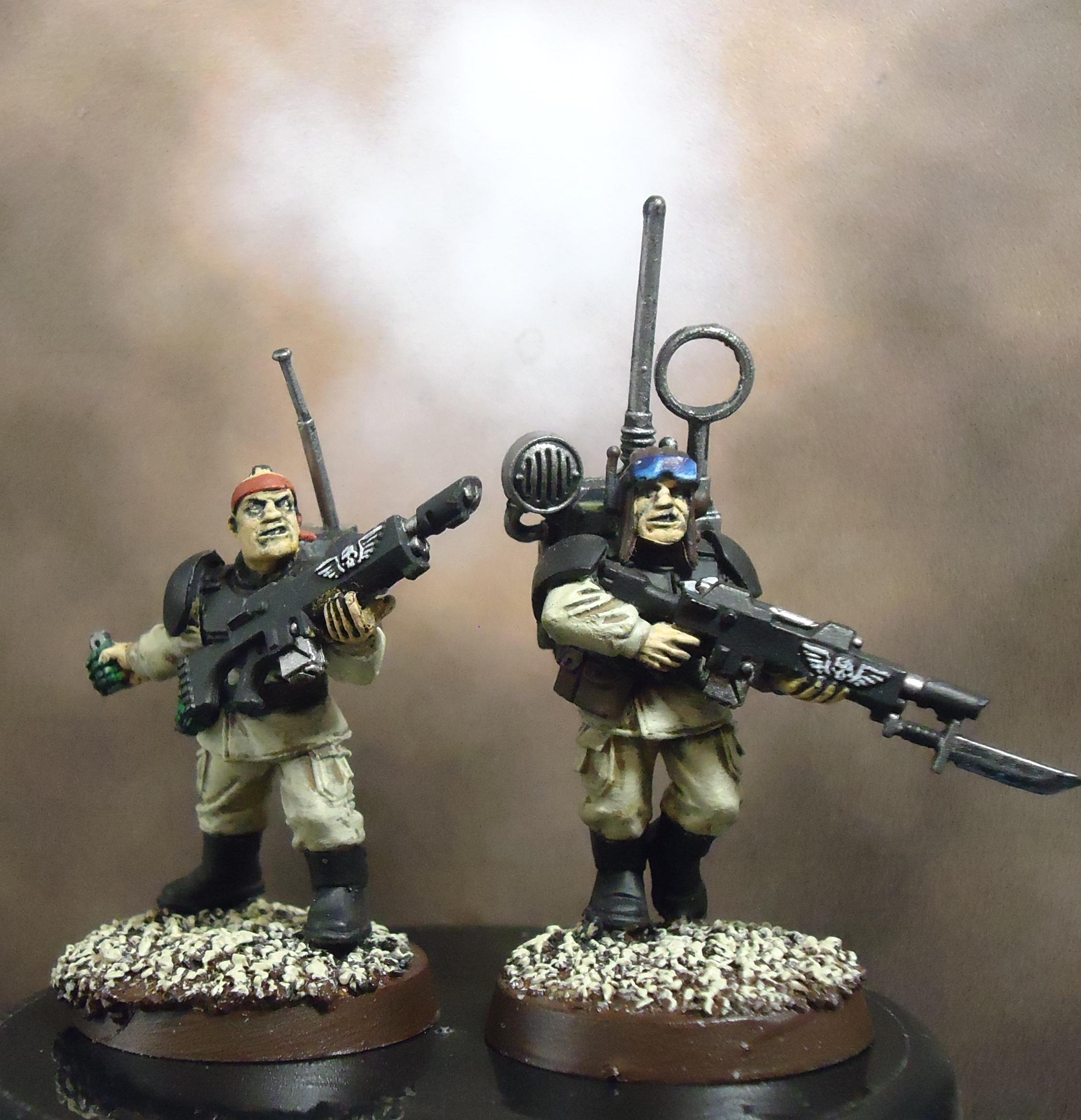 Imperial Guard, Veteran, Vox Casters