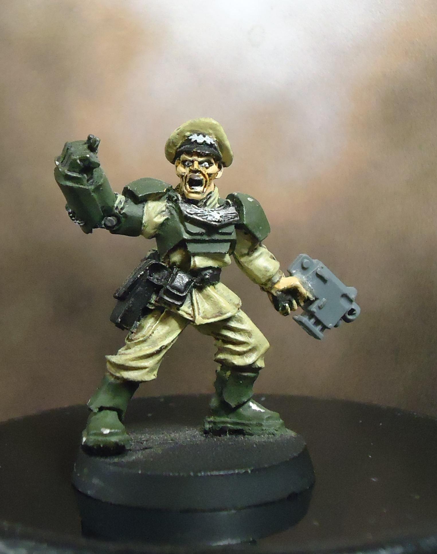 Bolt Pistol, Cadians, Imperial Guard, Power Fist