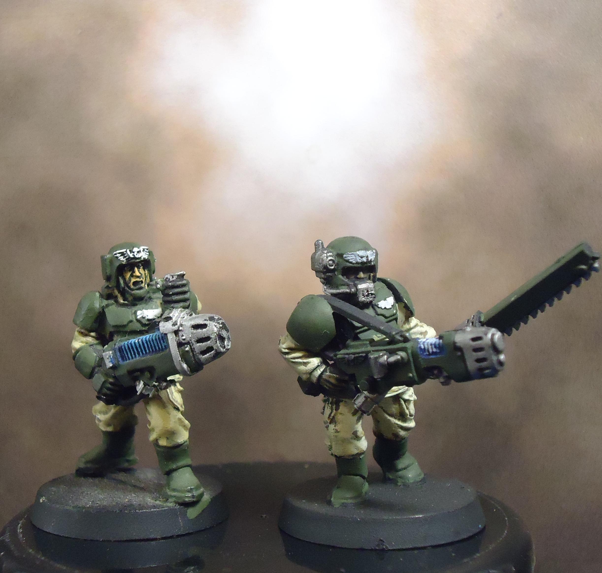 Cadians, Imperial Guard, Plasma Guns