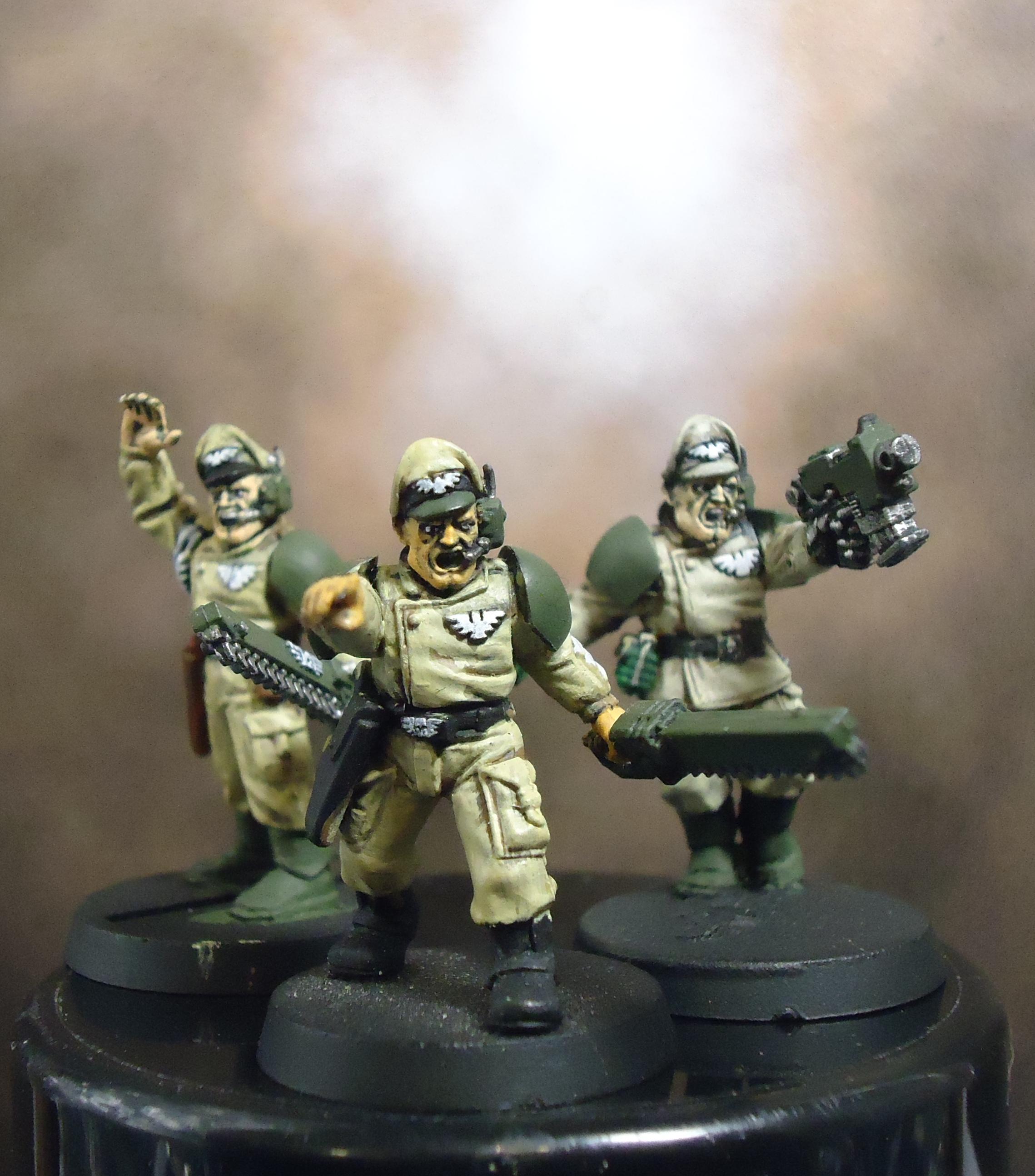 Cadians, Command Squad, Imperial Guard