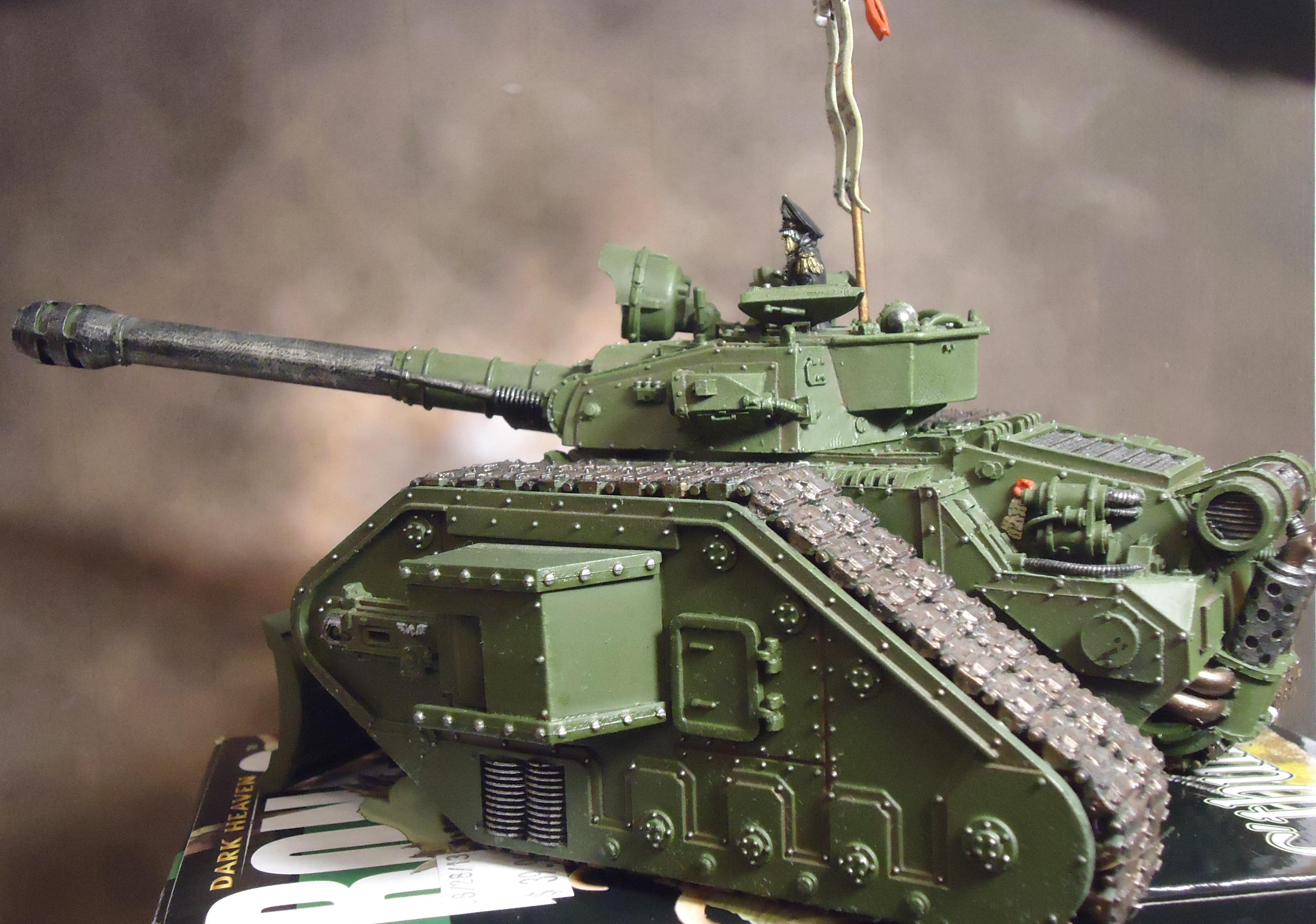 Cadians, Commissar, Forge World, Imperial Guard, Leman Russ, Russ, Tank, Vanquisher