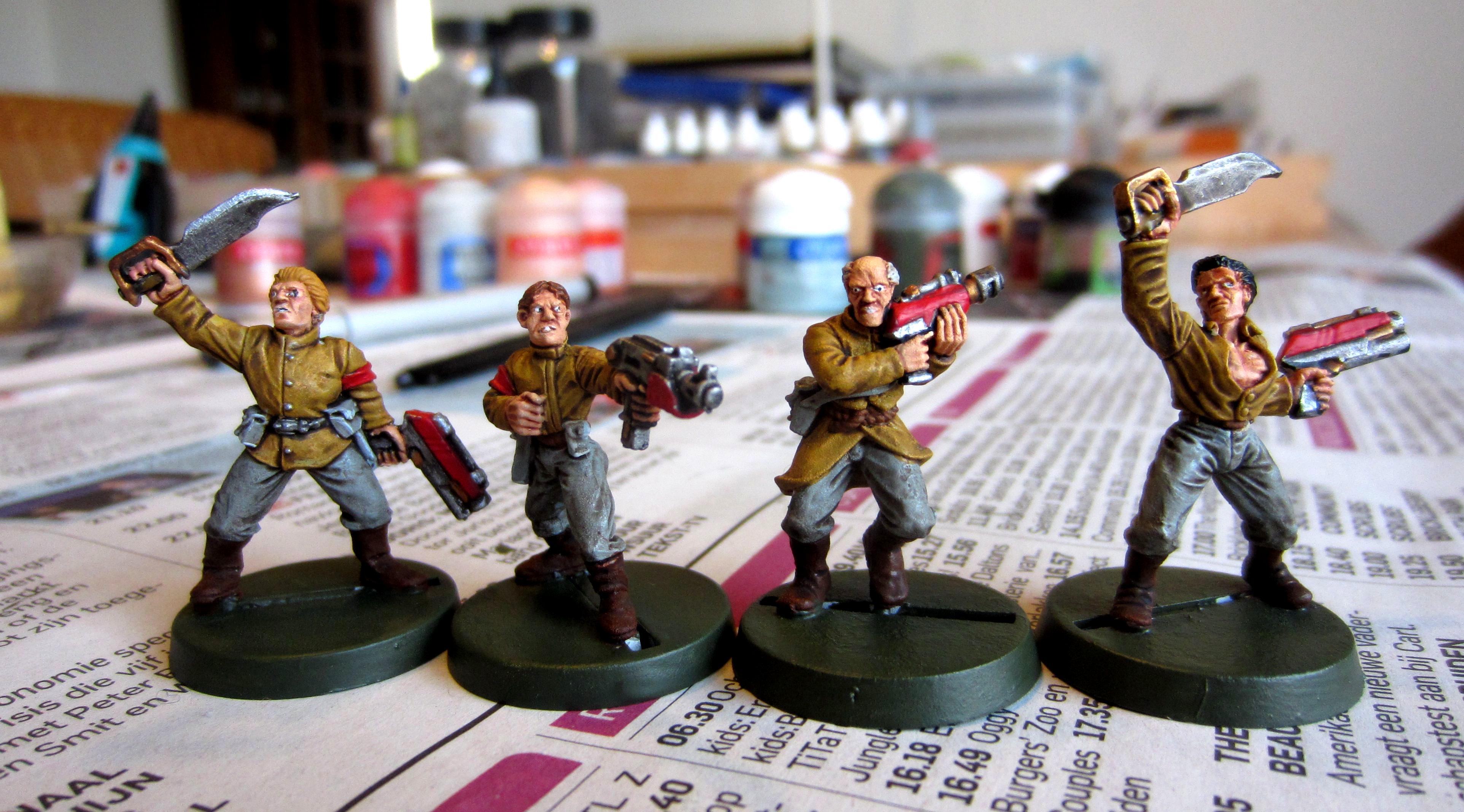 Frateris Militia, Henchmen, Inquisition, Warband, Warrior Acolyte, Work In Progress