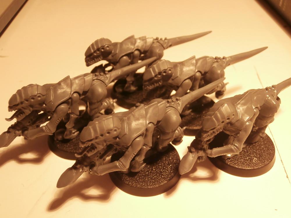 The test subjects! These guys are first up to be painted very soon!