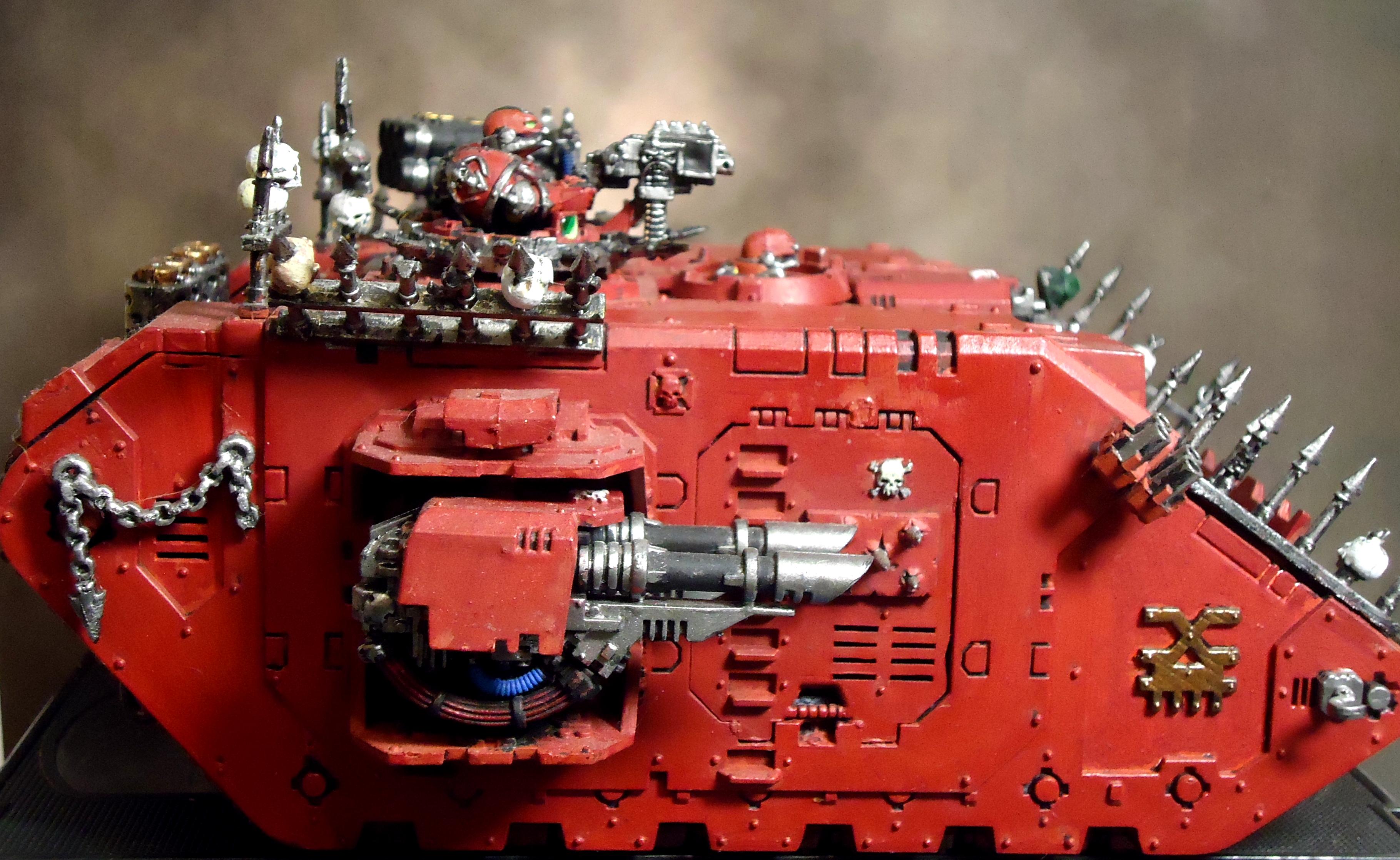 Chaos, Land Raider, Spikey, Tank, Wordbearers