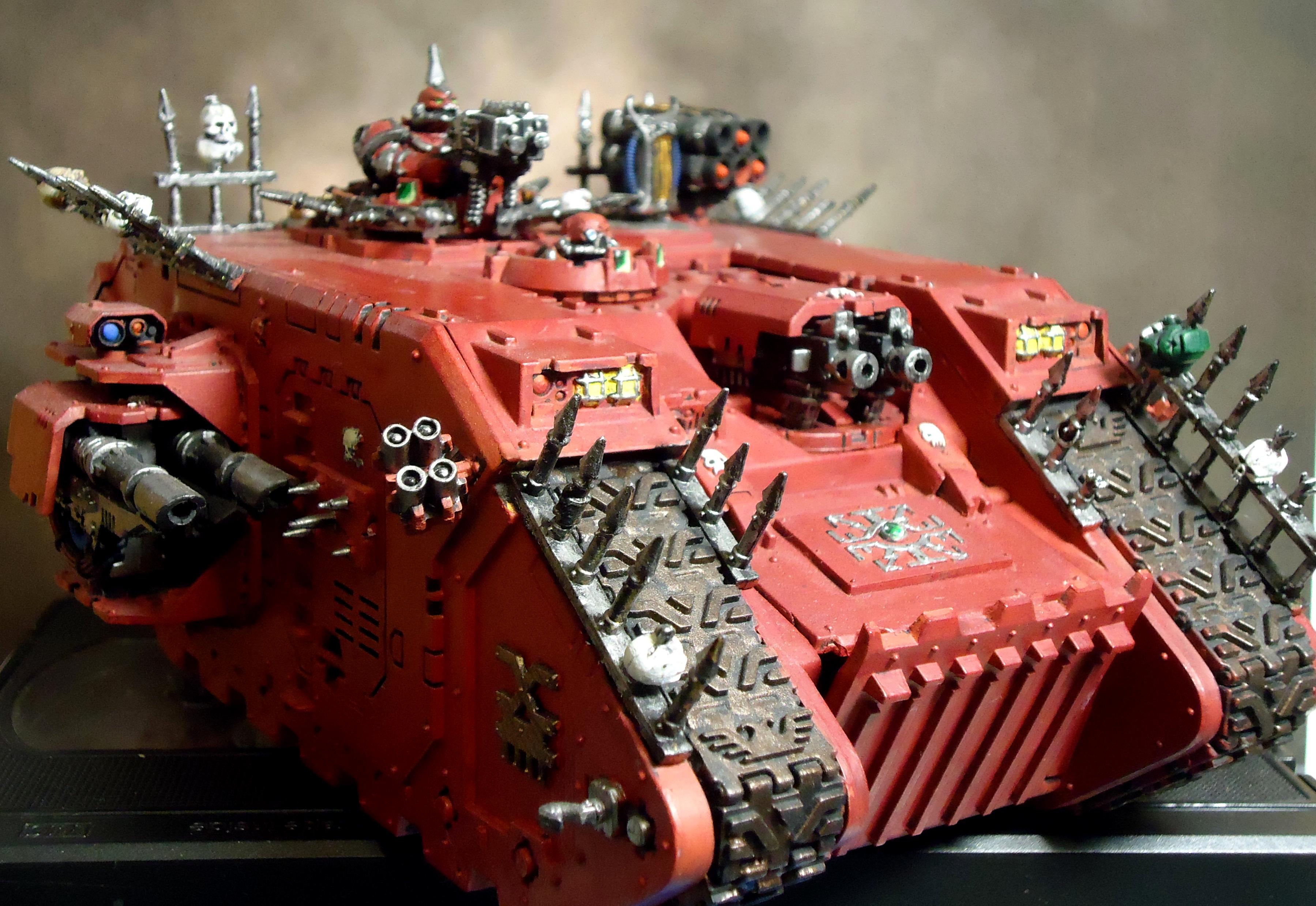 Chaos, Land Raider, Spikey, Tank, Wordbearers
