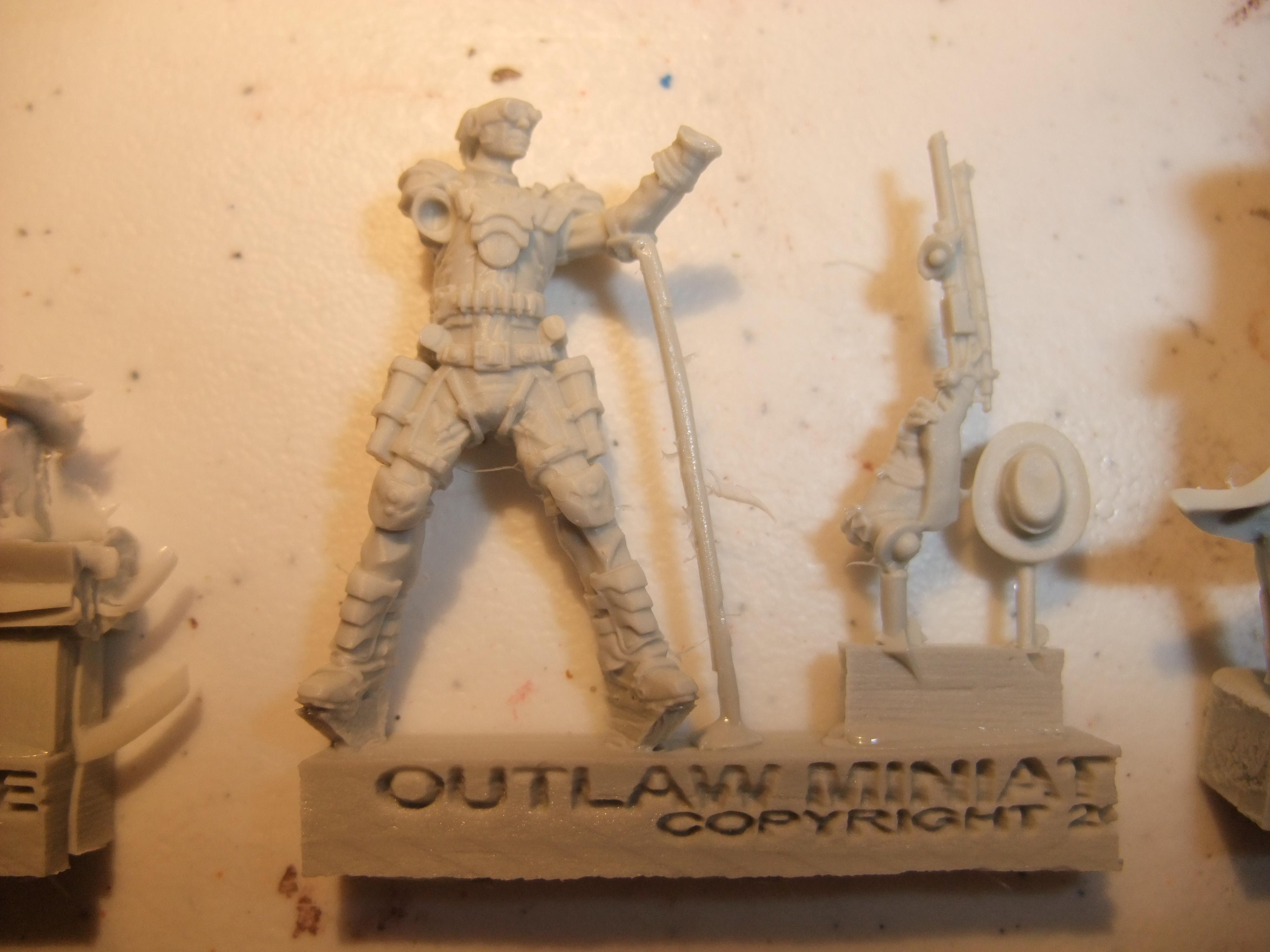Kickstarter, Outlaws, Sprues, Unboxing, Wild West Exodus, Wwx