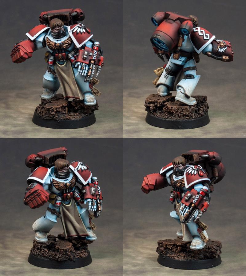 Apothecary, Blood Angels, Sanguinary Priest, Warhammer 40,000