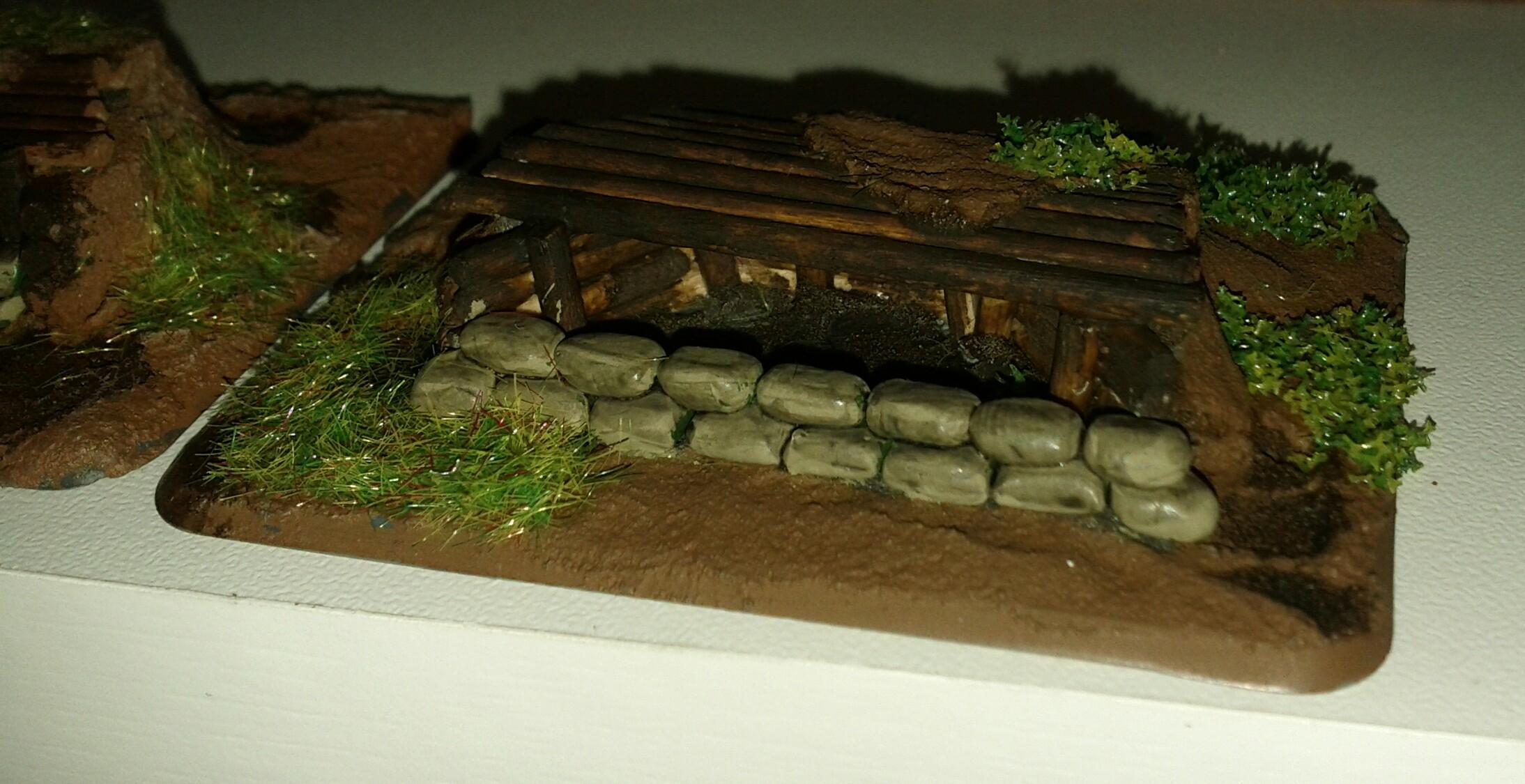 15mm, Bunker, Finns, Flames Of War, Hmg, Nest
