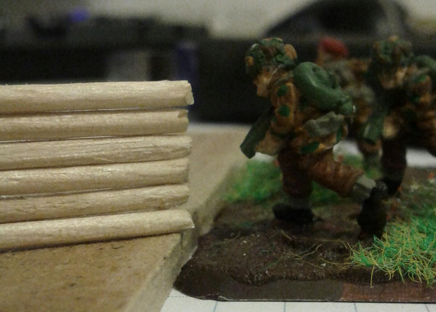 15mm, Bunker, Finns, Flames Of War, Trench, Trenches