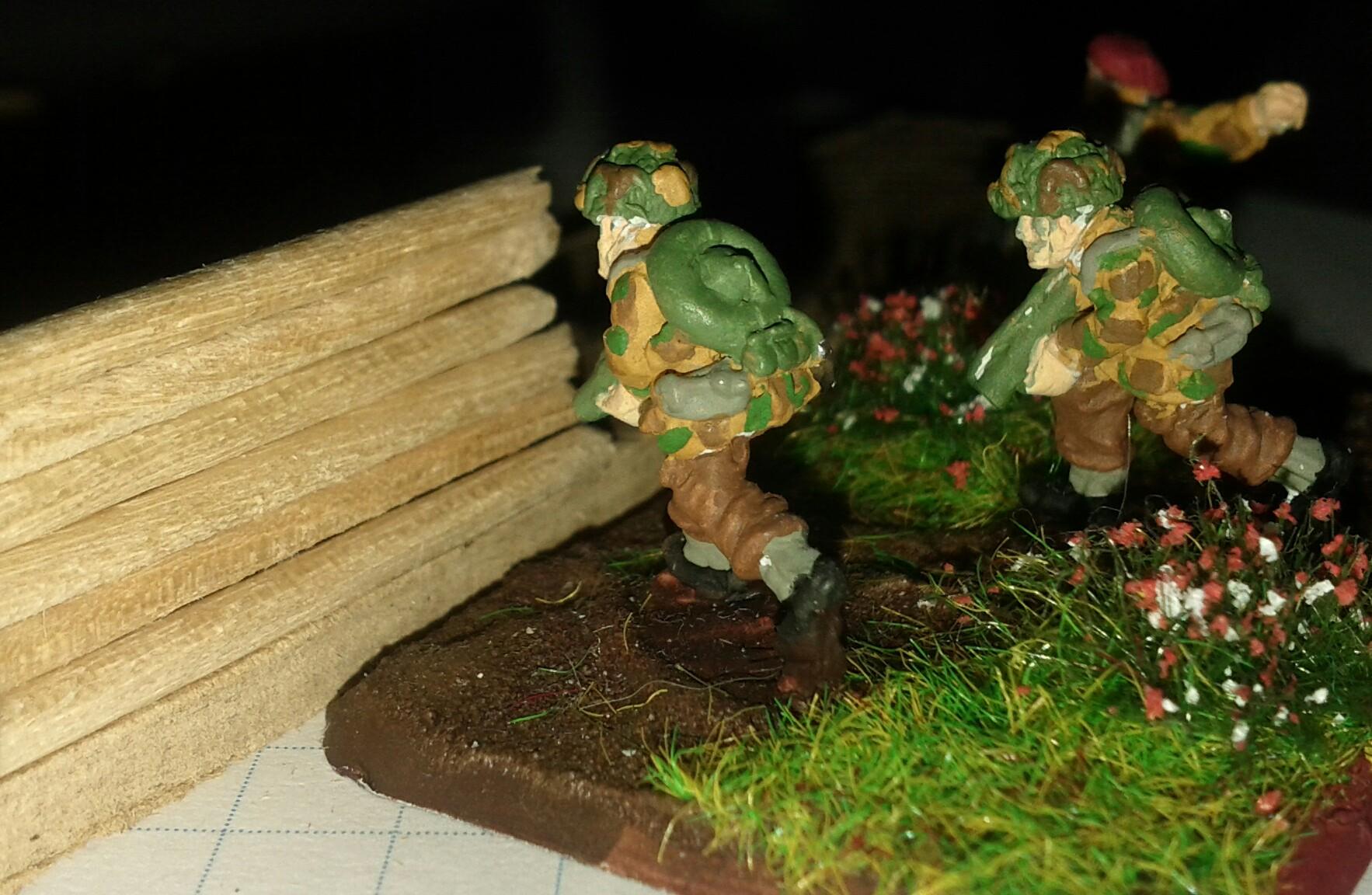 15mm, Bunker, Finns, Flames Of War, Trench, Trenches