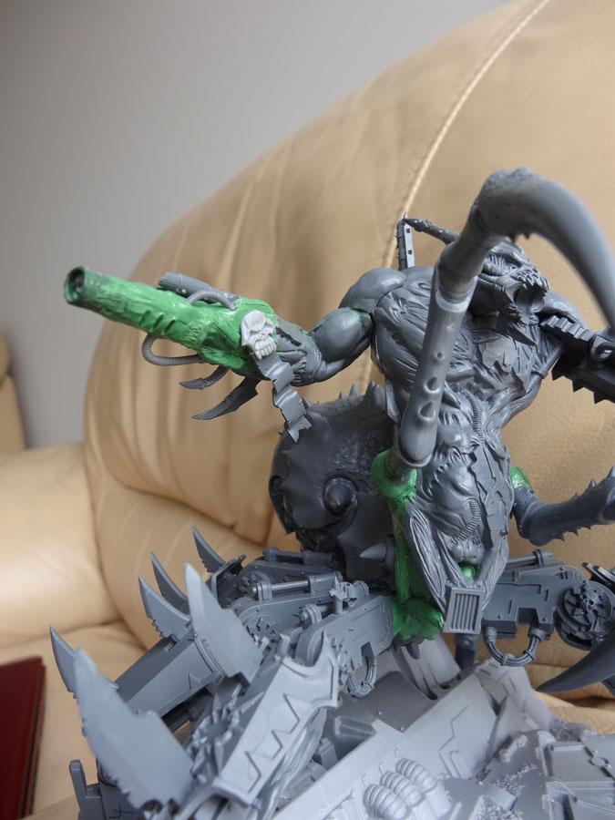 Chaos, Conversion, Daemons, Defiler, Space Marines, Vehicle