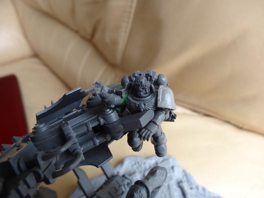 Chaos, Conversion, Daemons, Defiler, Space Marines, Vehicle