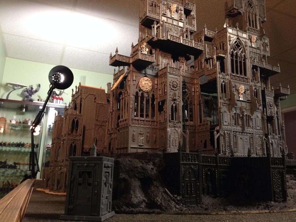 Aquila, Buildings, Cathedral, Game Table, Imperial, Shrine, Terrain, Warhammer 40,000