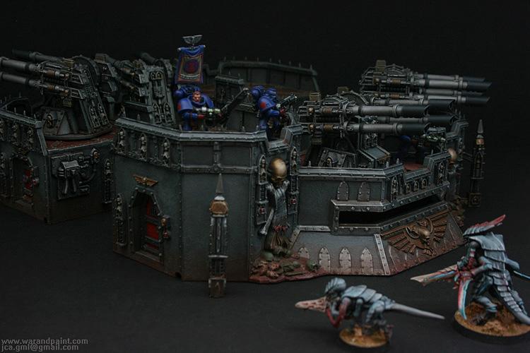 Apocalypse, Firestorm Redoubt, Icarus, Jca, Lascannon, Terrain, Wall Of Martyrs