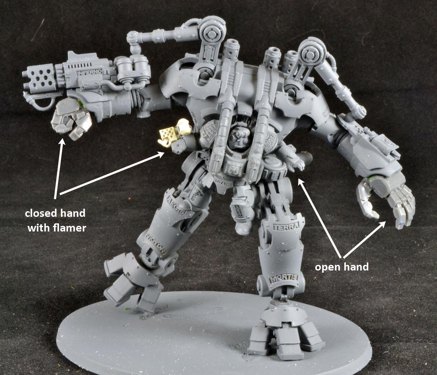 Dread Knight, Grey Knights, Space Marines, Warhammer 40,000, Work In Progress