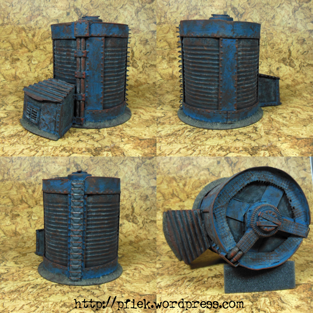 Industrial, Rusty, Selfmade, Tank, Terrain
