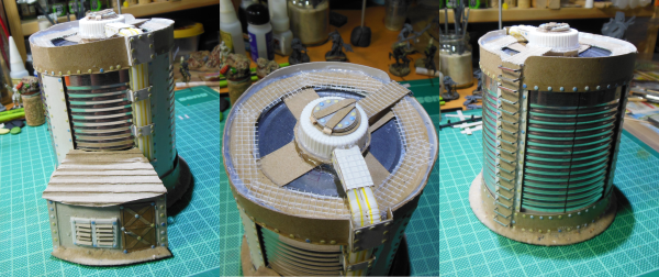 Industrial, Tank, Terrain, Work In Progress