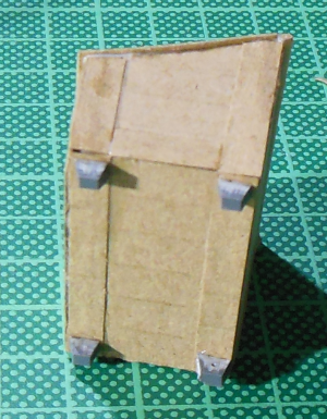 Cardboard, Terrain, Trash container - bottom