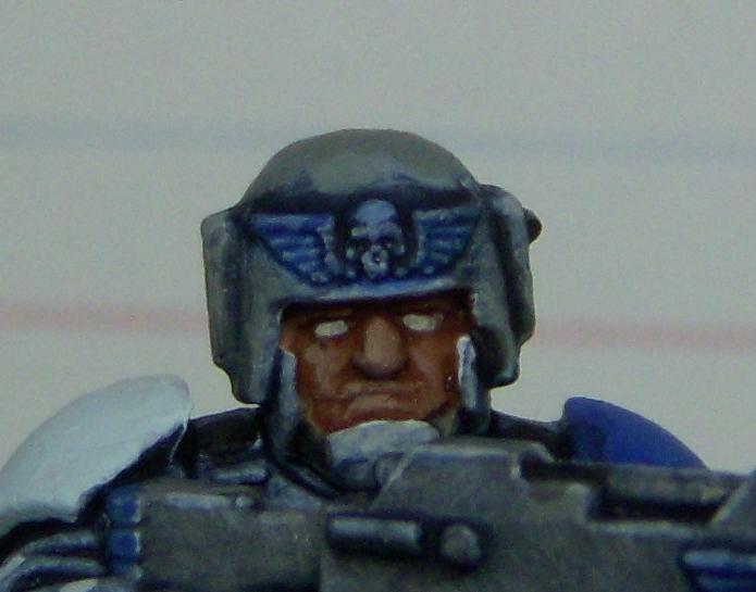 Imperial Guard, face close-up
