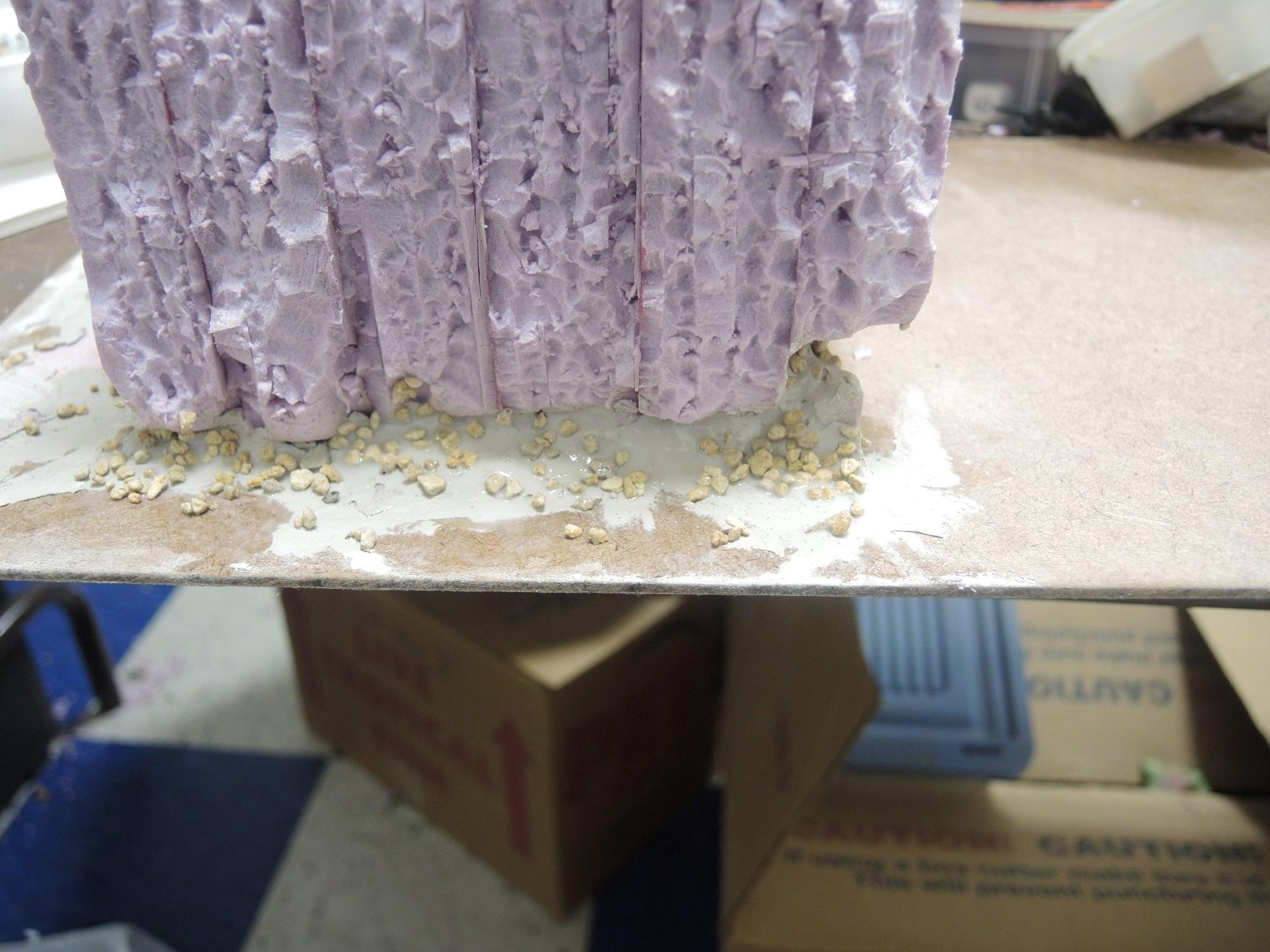 Commission, Hot Glue, Hotglue, Mesa, Pink, Styrofoam, Terrain, Tutorial, Waaazag, Waazag, Work In Progress