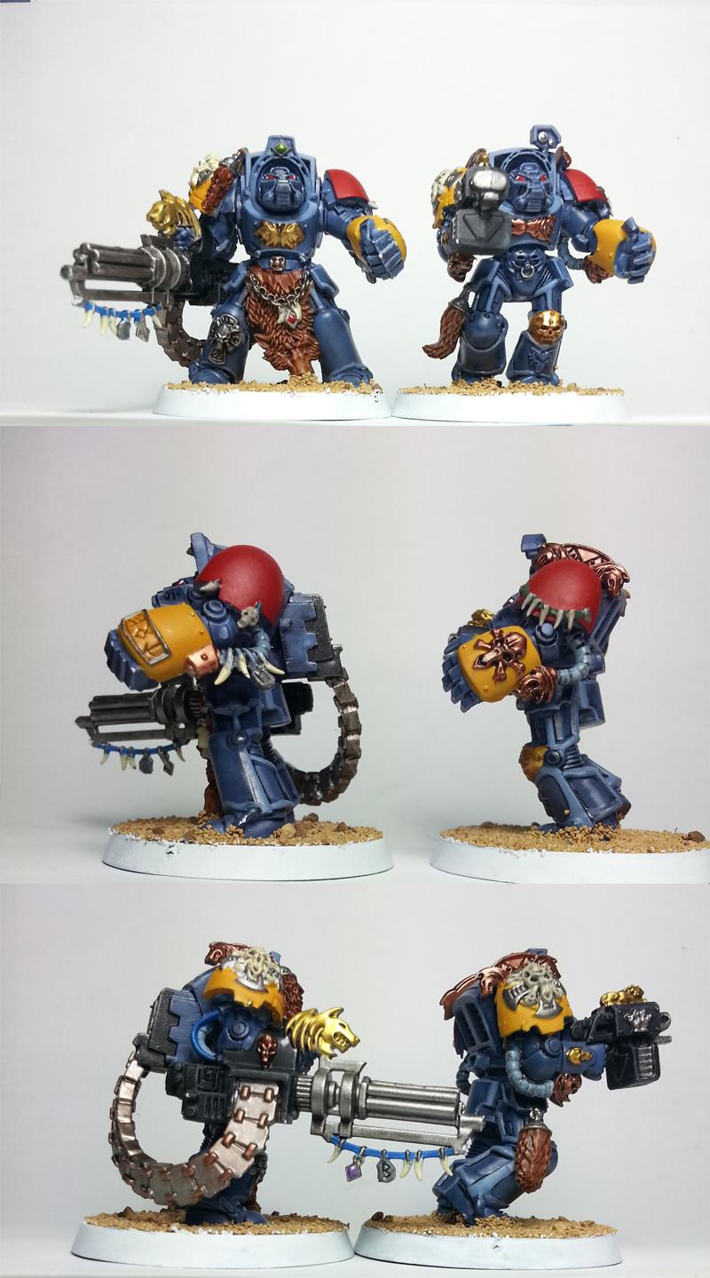 Space Marines, Space Wolves, Terminator Armor