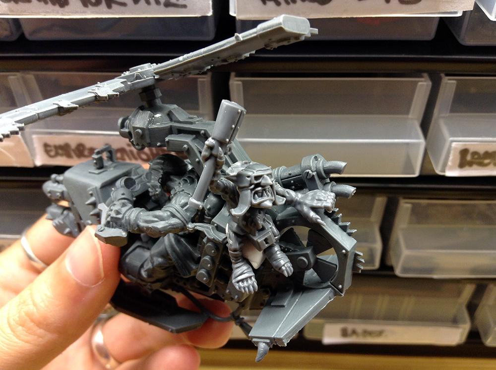 Deathskulls, Orks, Deffkopta Detail