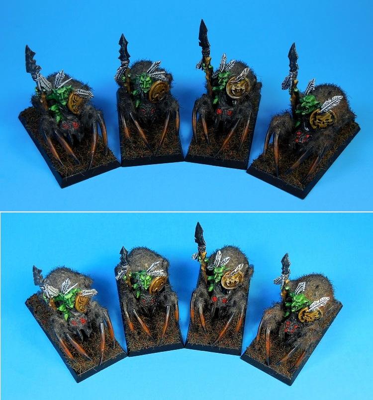 Goblins, Orcs, Spider, Spider Rider