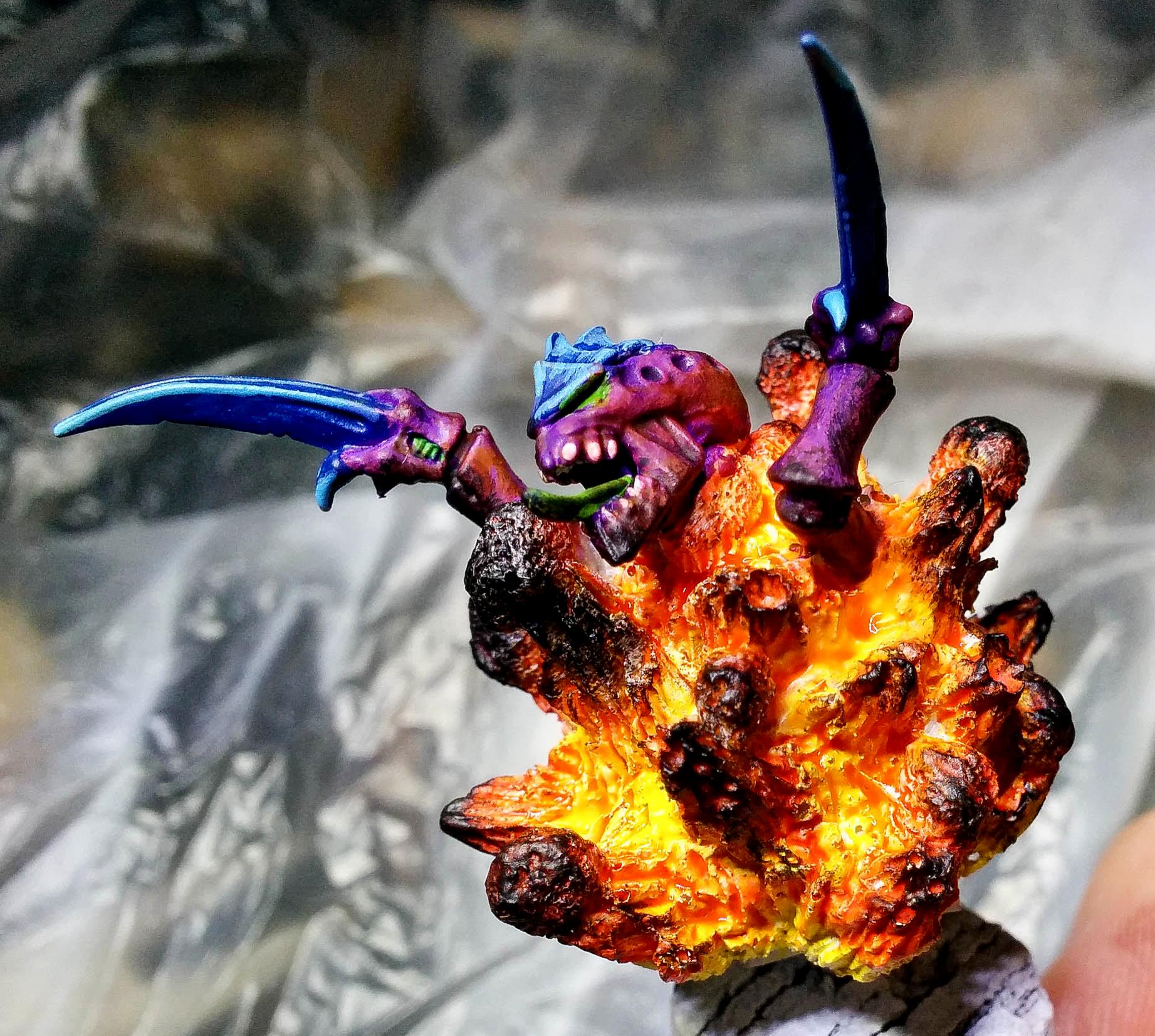 Explosion, Flames, Exploding Gaunt 4