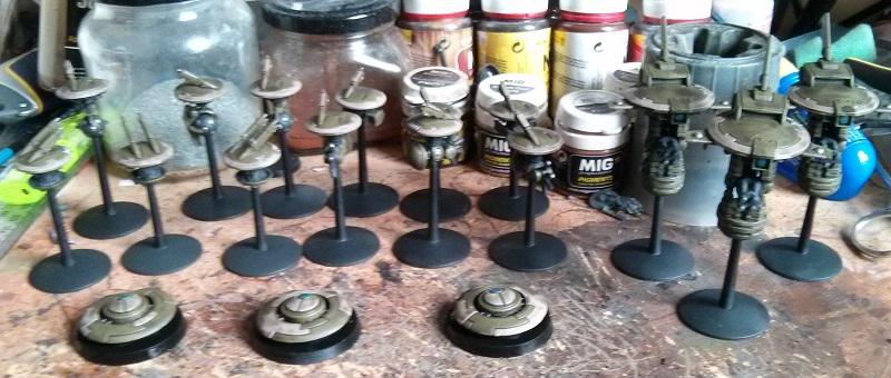 Tau Drones and objective markers