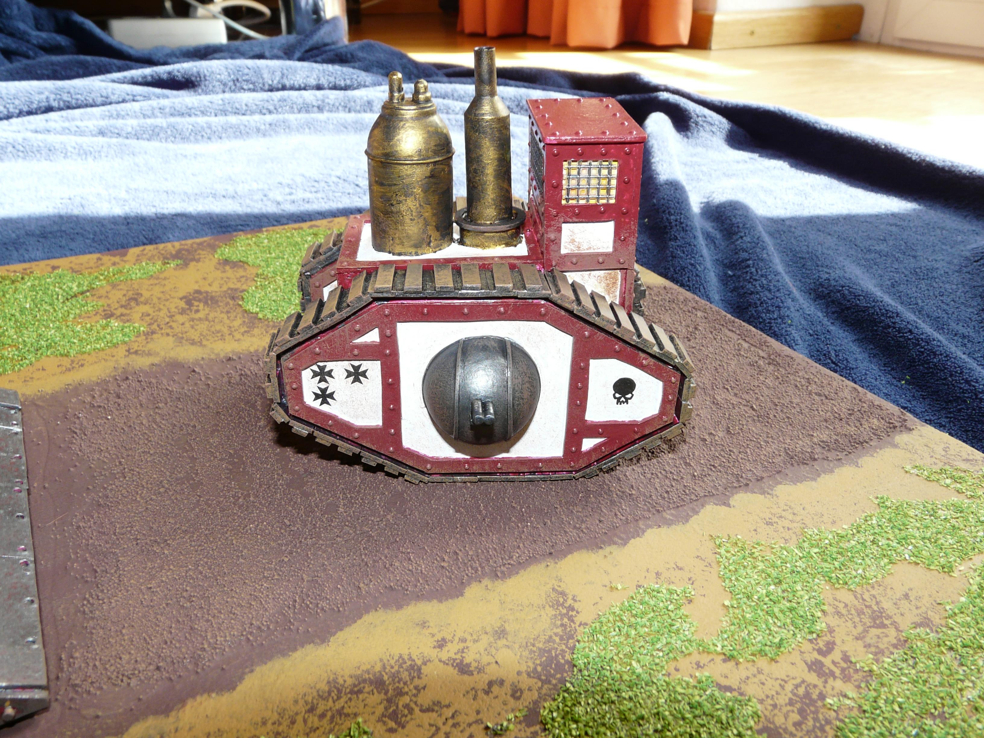 Reik, Scratch Build, Steampunk, Tank, Tractor