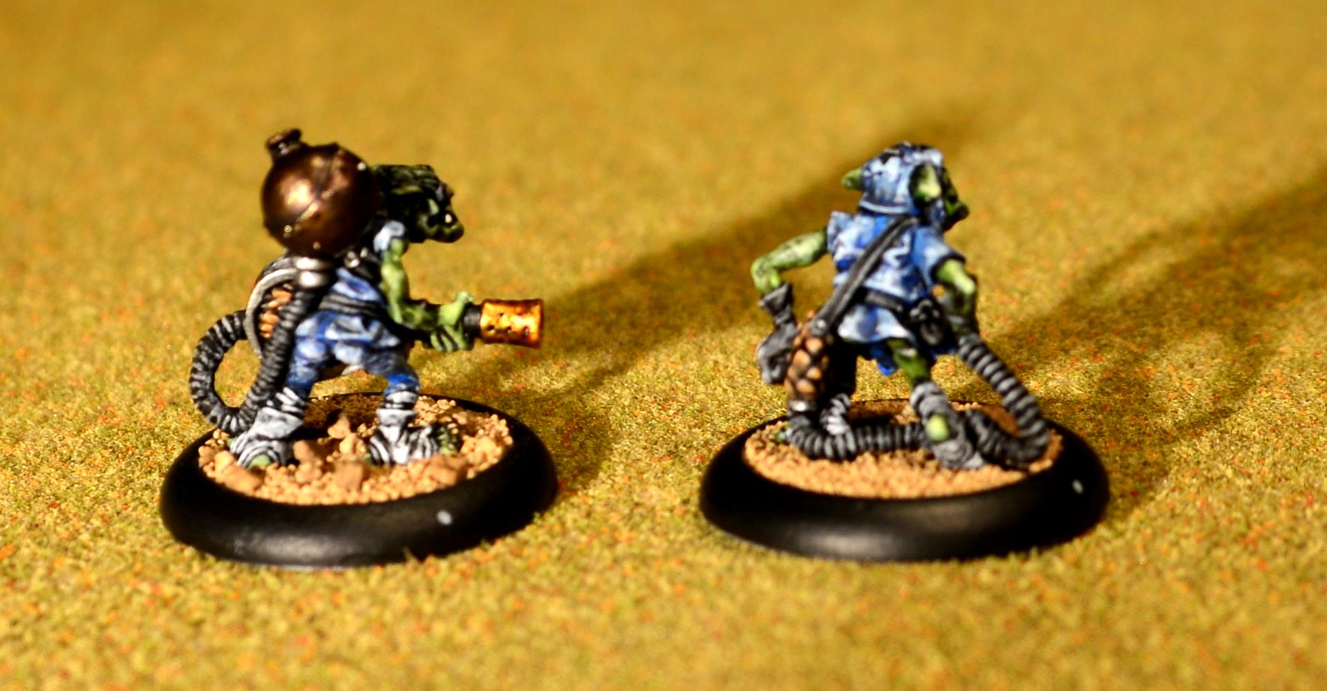 Gobbers, Hordes, Minions, Skorne, Swamp Gobbers, Unit