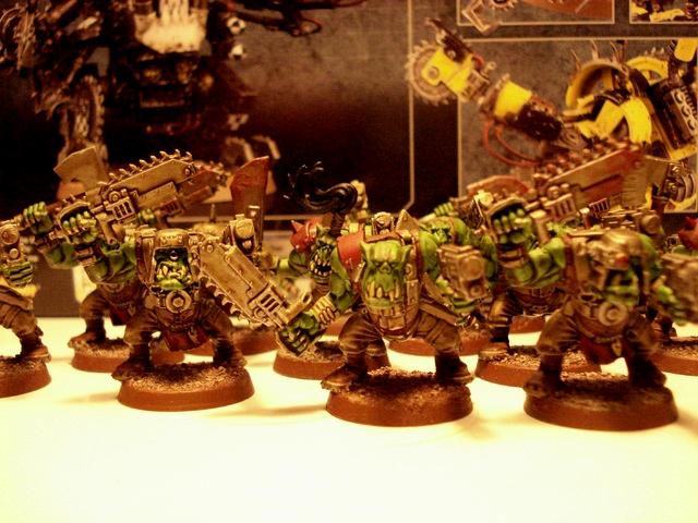 Boy, Nob, Orks, Slugga boyz close up 2 