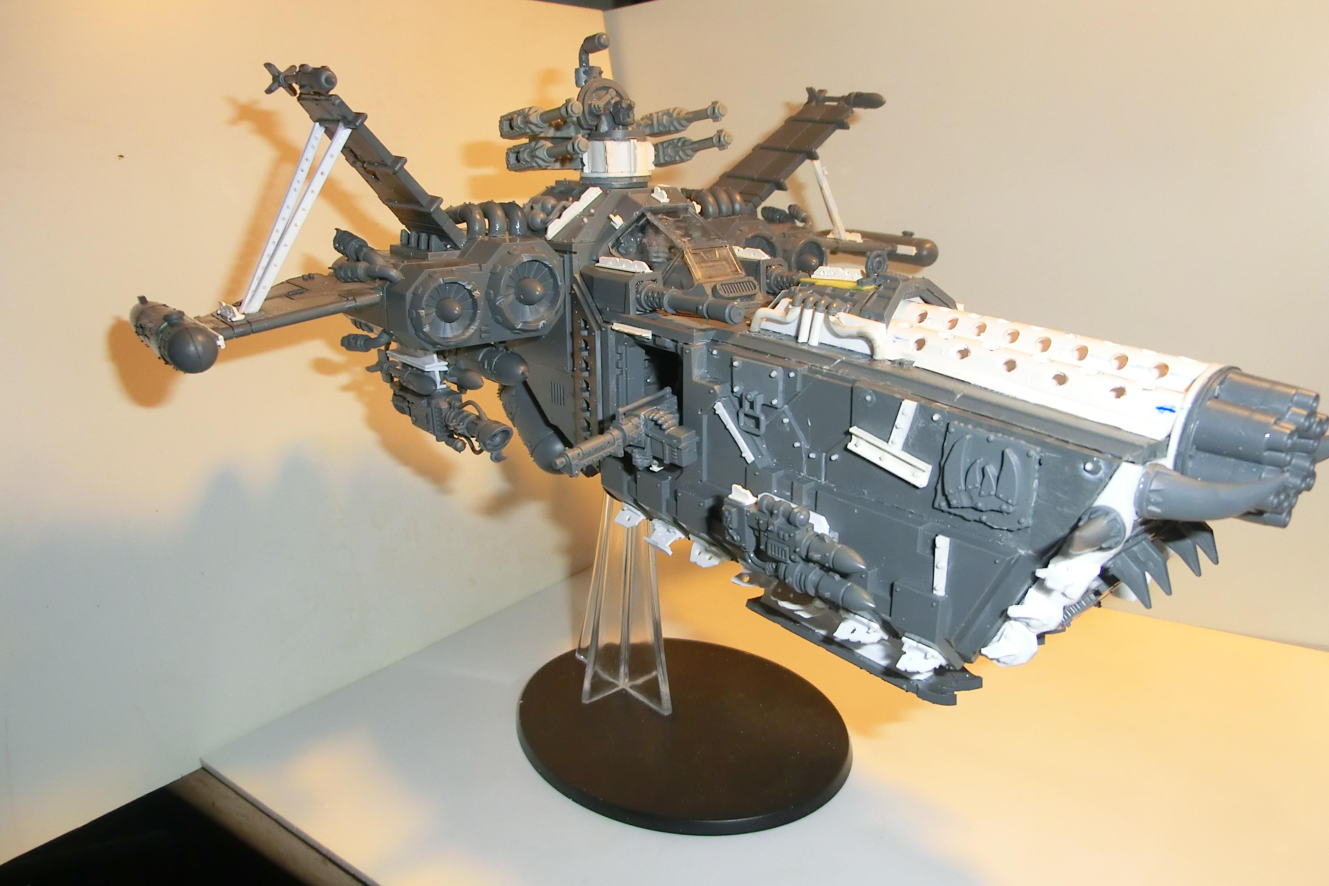 Evil Sunz, Flyer, Marine Abuse, Orks, Scratch Build, Stormwolf