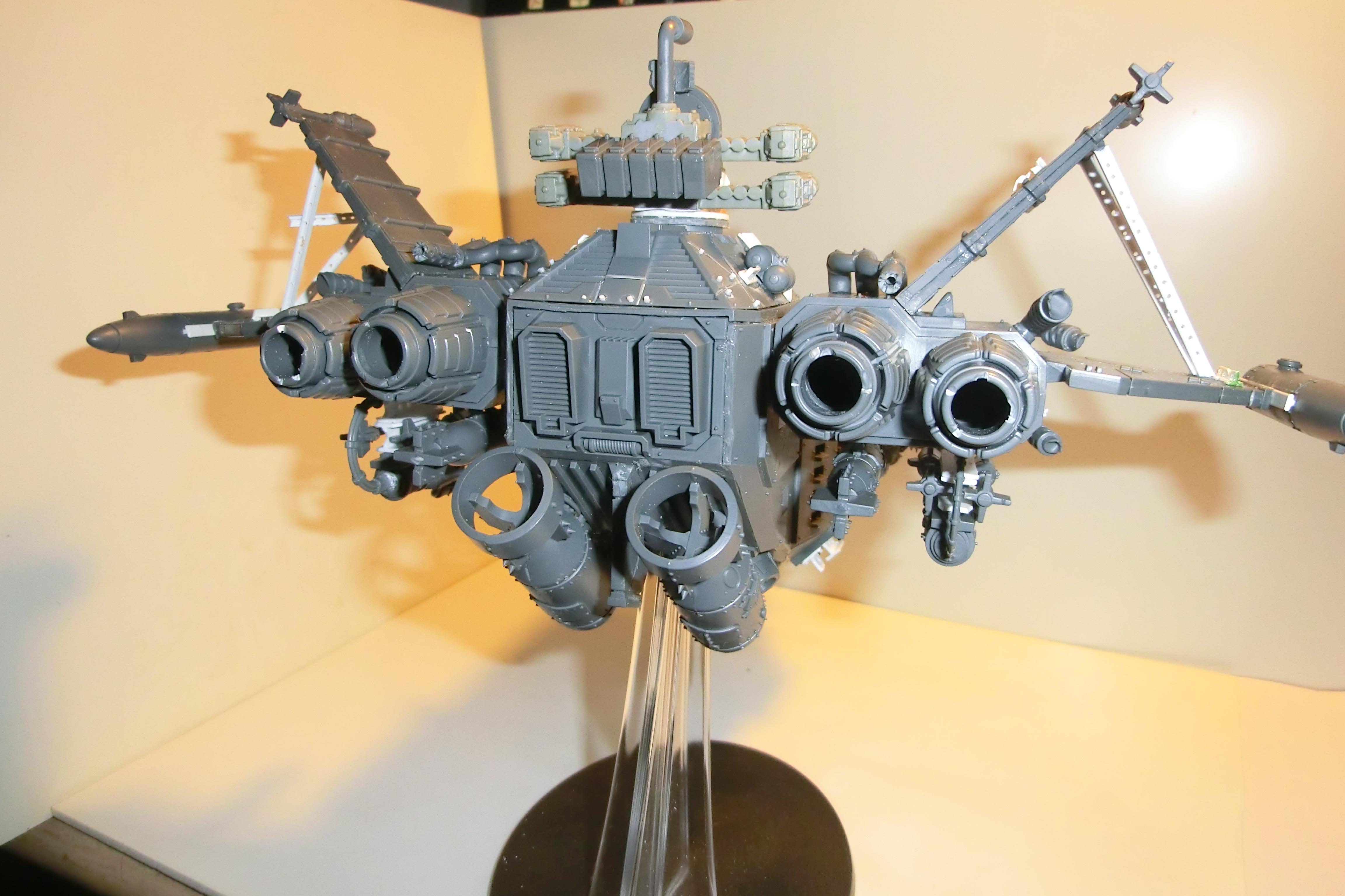 Evil Sunz, Flyer, Orks, Scratch Build, Stormwolf