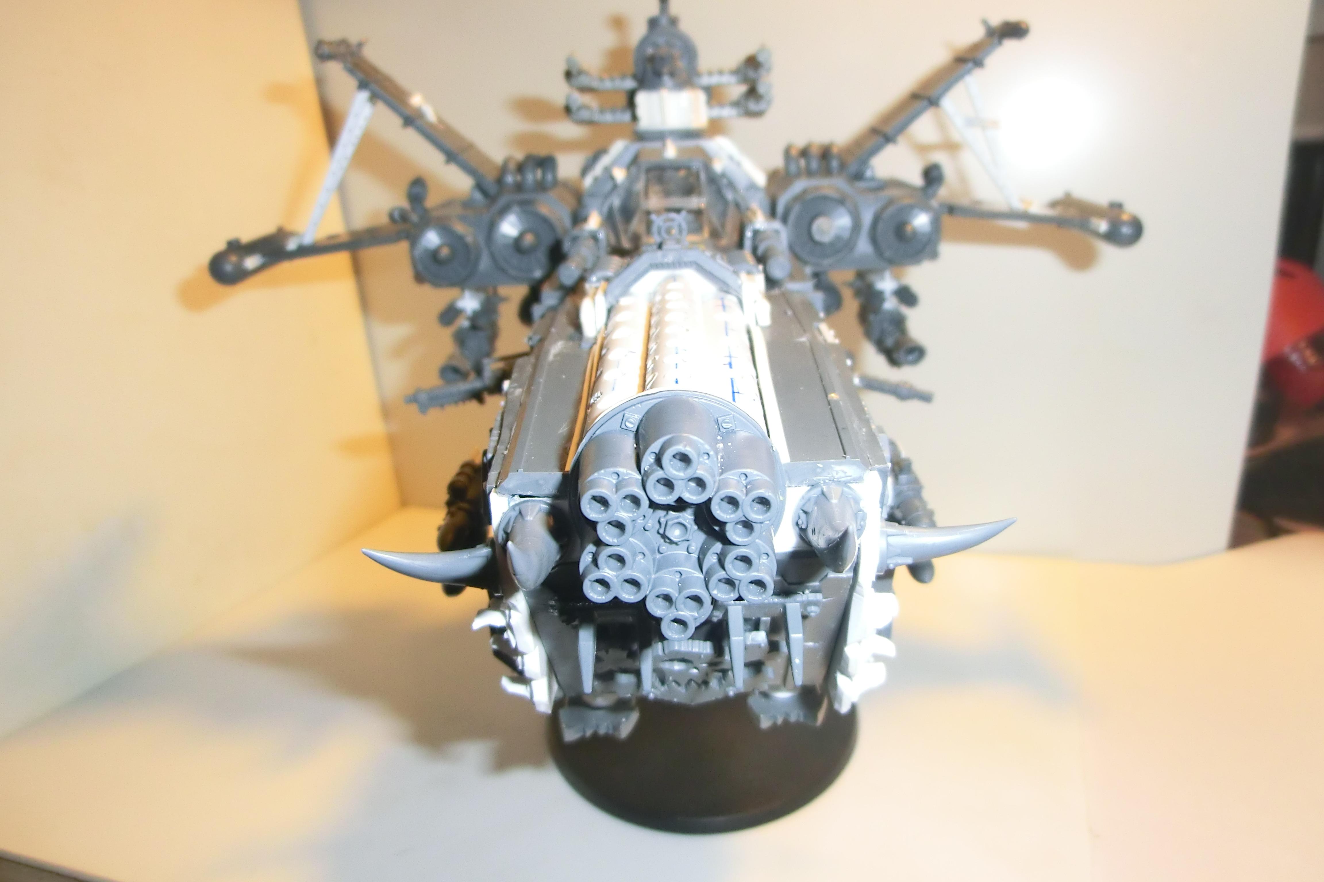 Evil Sunz, Flyer, Orks, Scratch Build, Stormwolf